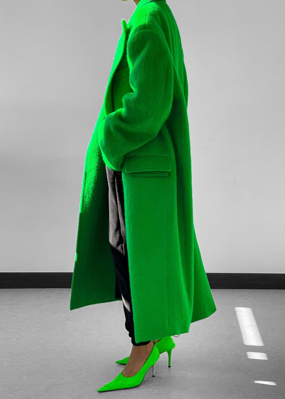 John Oversized Coat - Kermit sold by Frankie Shop product image thumbnail 3