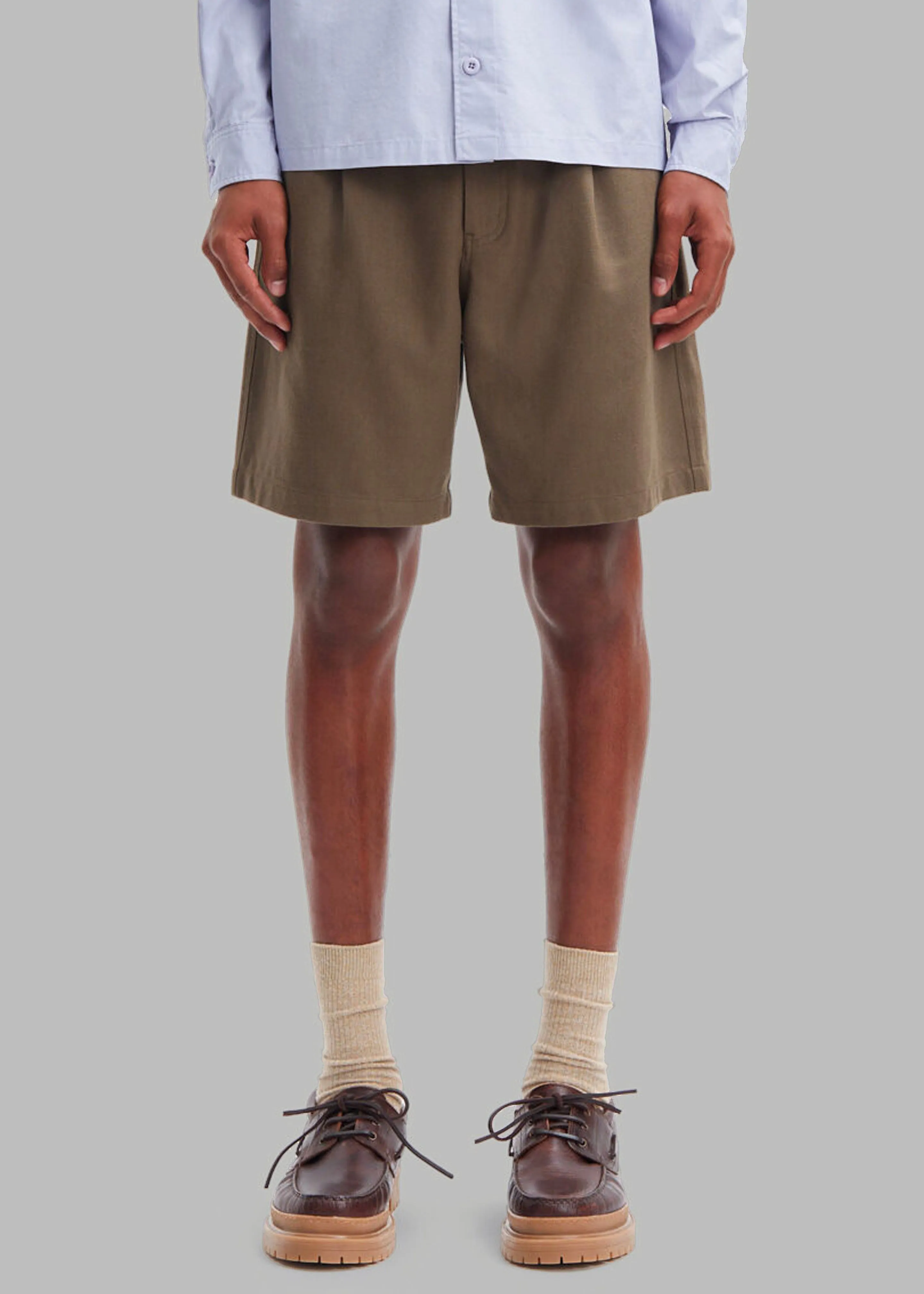 Samsøe Samsøe Hammel Shorts - Crocodile sold by Frankie Shop