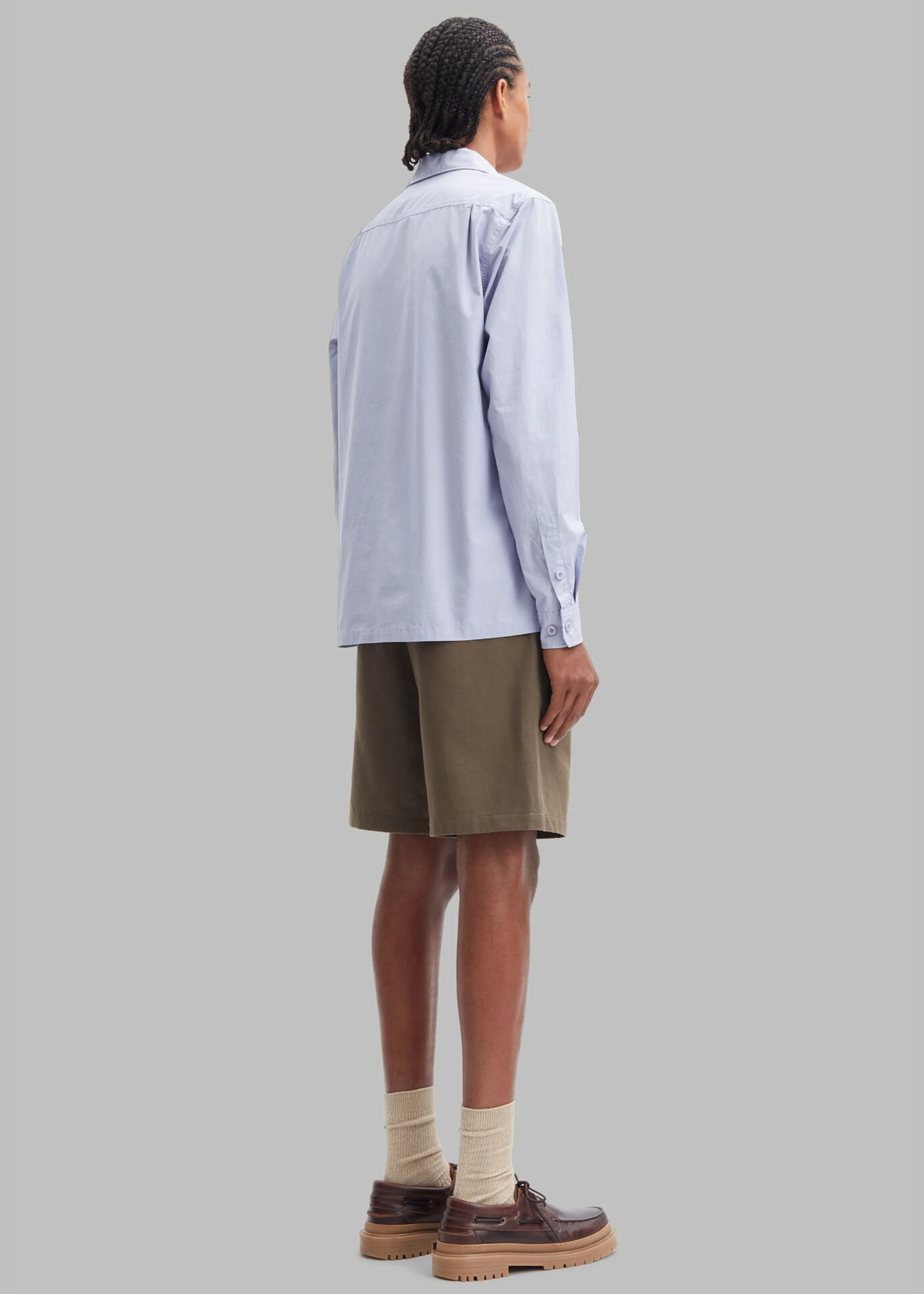 Samsøe Samsøe Hammel Shorts - Crocodile sold by Frankie Shop product image thumbnail 5