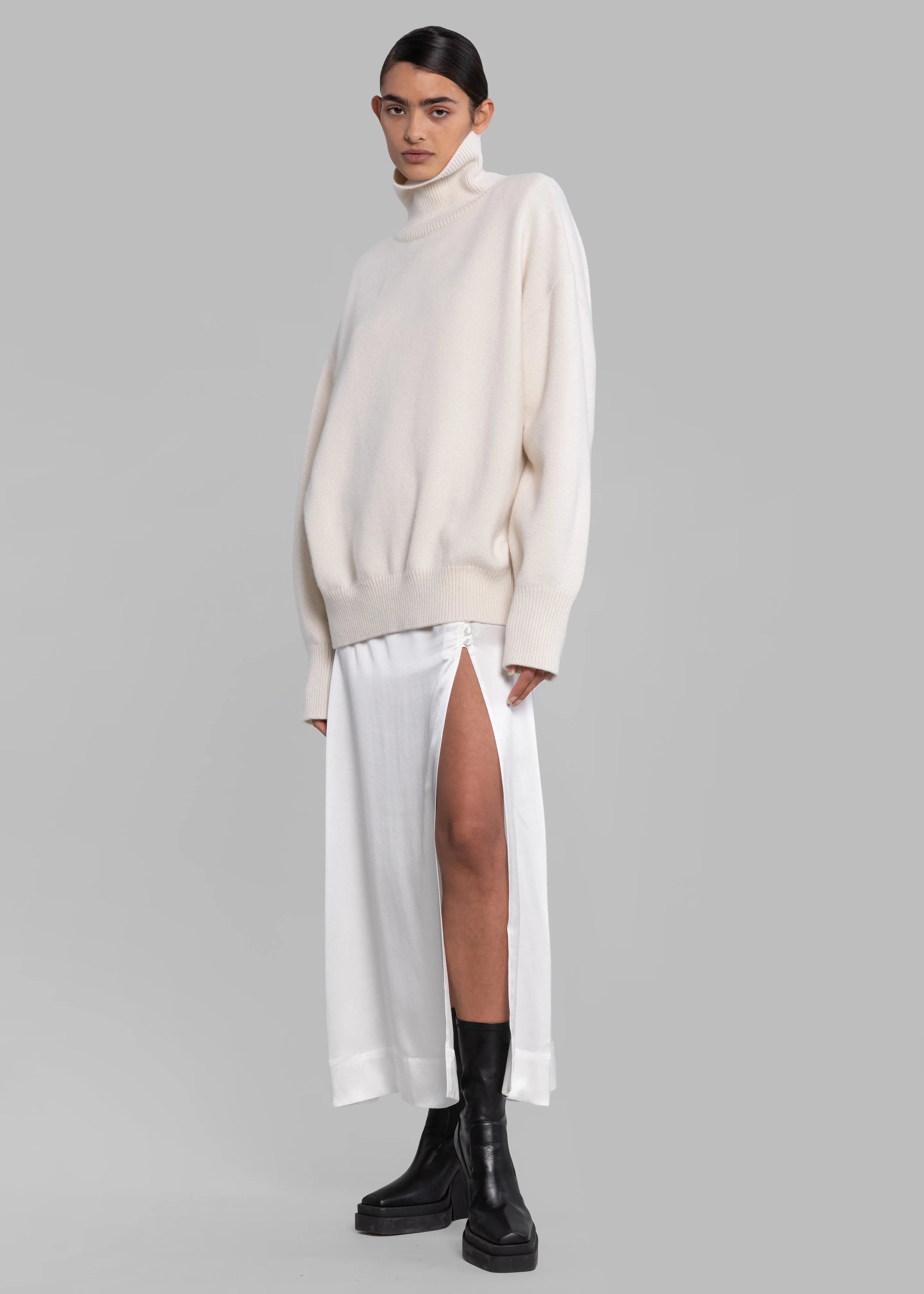 Harvy Turtleneck Sweater - Cream sold by Frankie Shop product image thumbnail 2