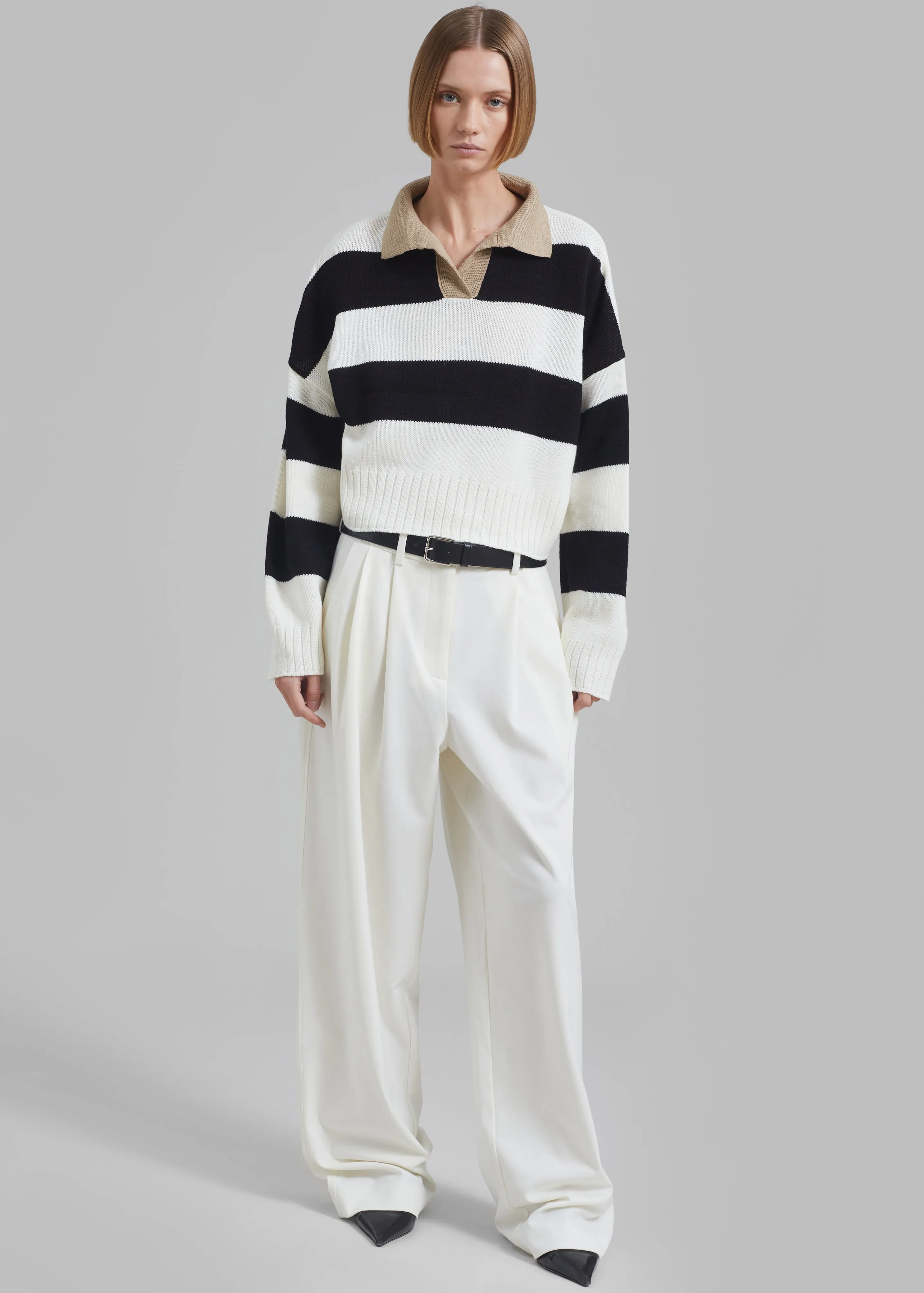 Proenza Schouler White Label Eleanor Pants - Bone sold by Frankie Shop product image thumbnail 5