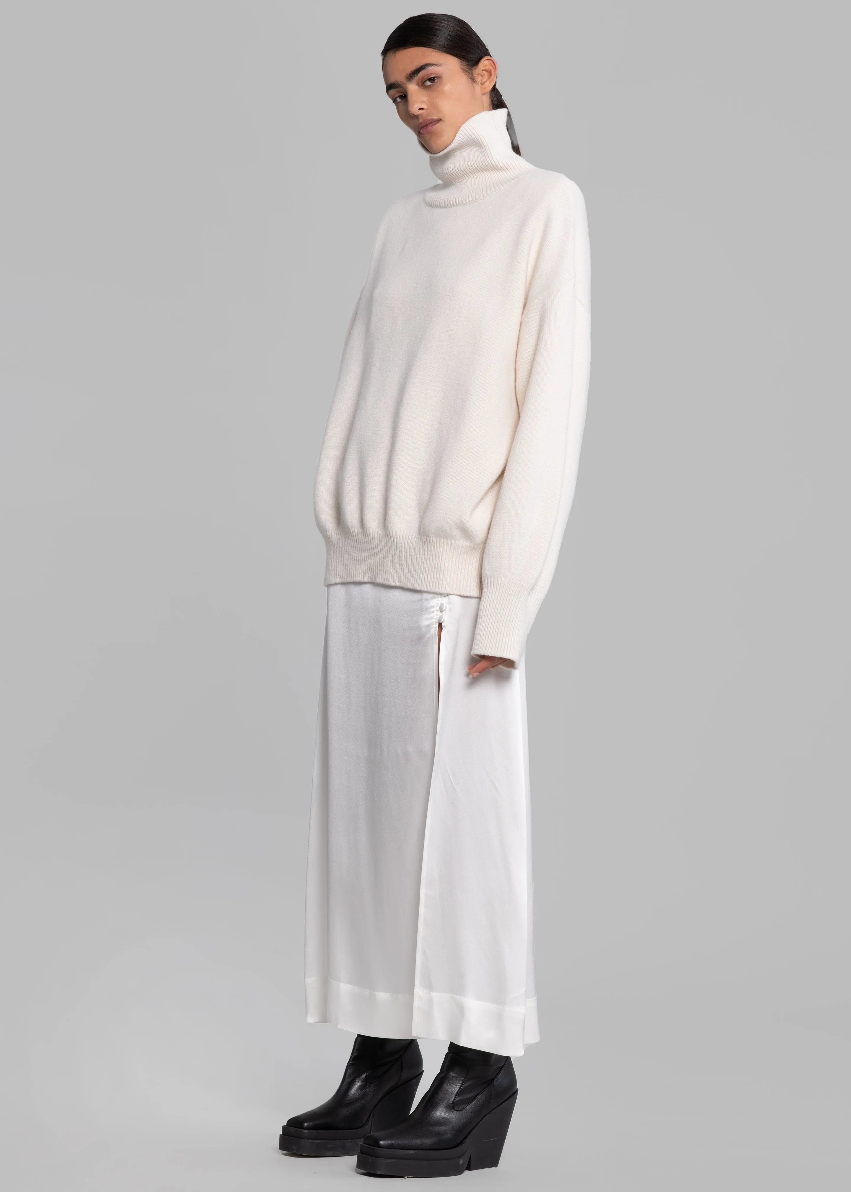 Harvy Turtleneck Sweater - Cream sold by Frankie Shop product image thumbnail 5
