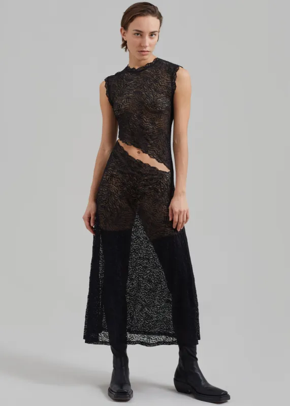 Beaufille Silva Dress - Black sold by Frankie Shop