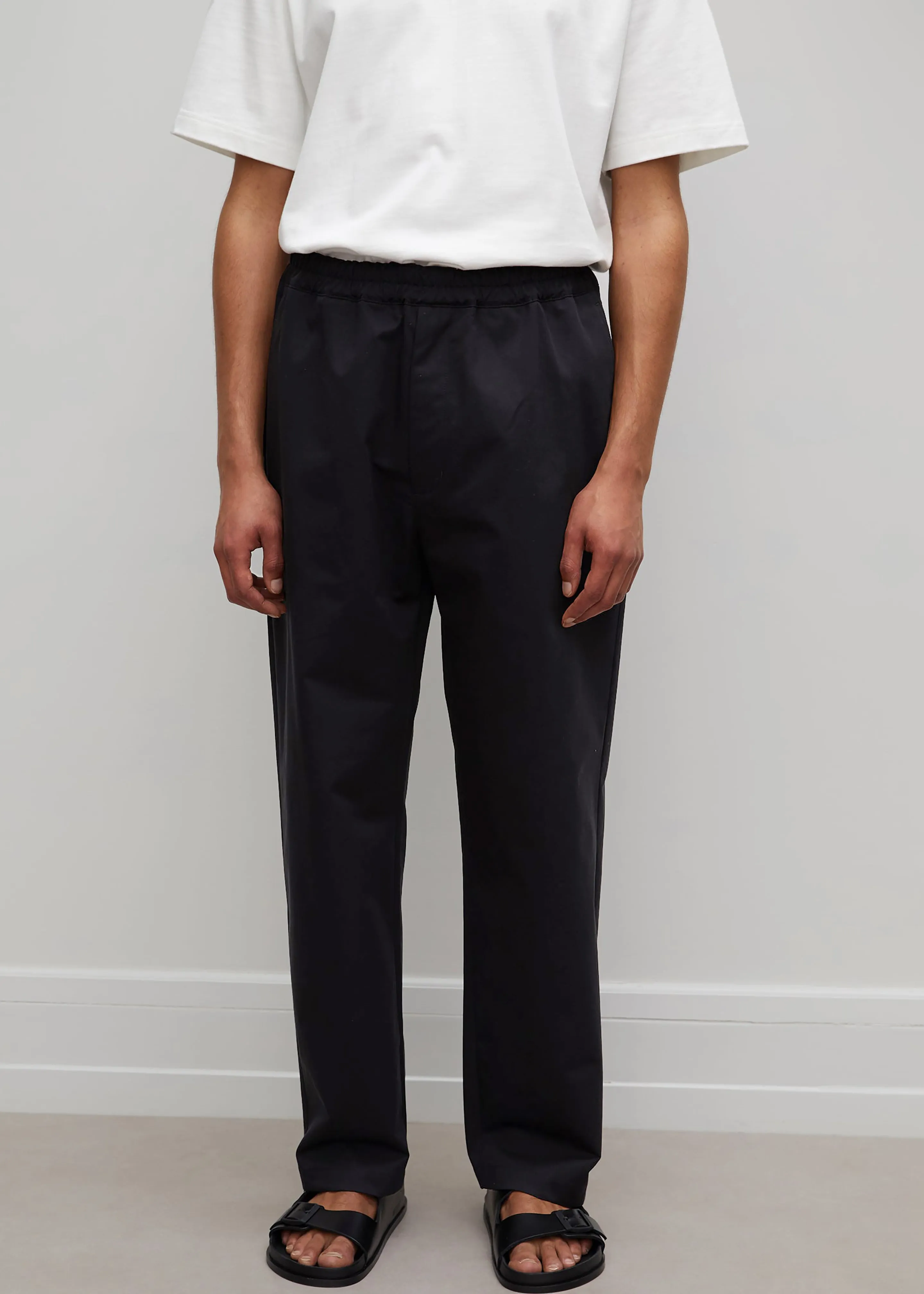 Róhe James Relaxed Fit Trousers - Noir sold by Frankie Shop product image thumbnail 2