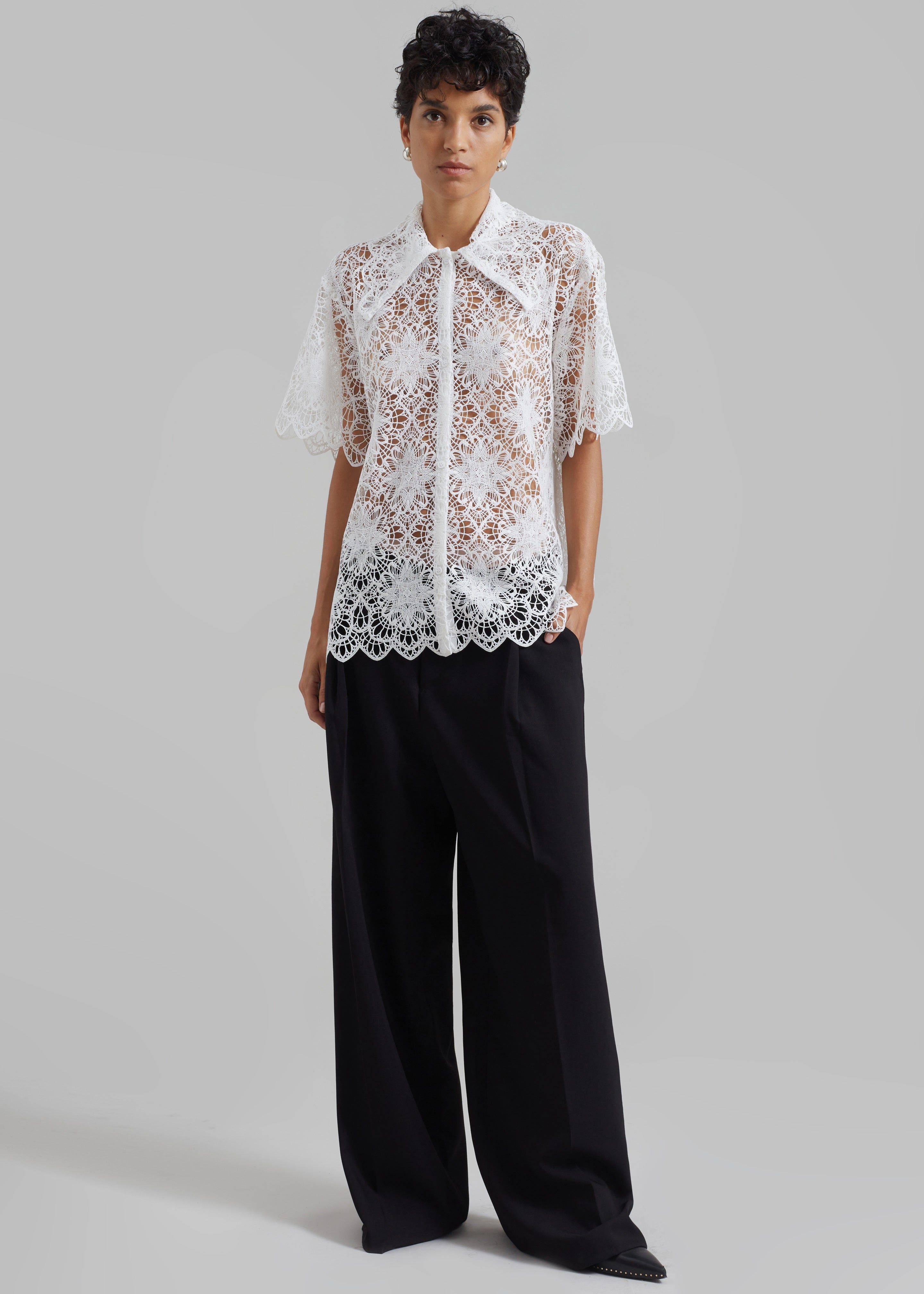 Beaufille Matisse Blouse - Ivory sold by Frankie Shop product image thumbnail 3