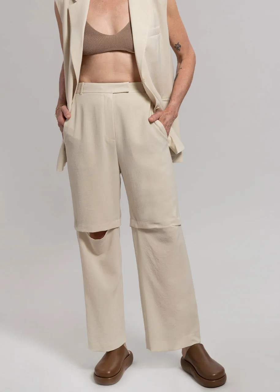 Hani Slit Pants - Beige sold by Frankie Shop product image thumbnail 2