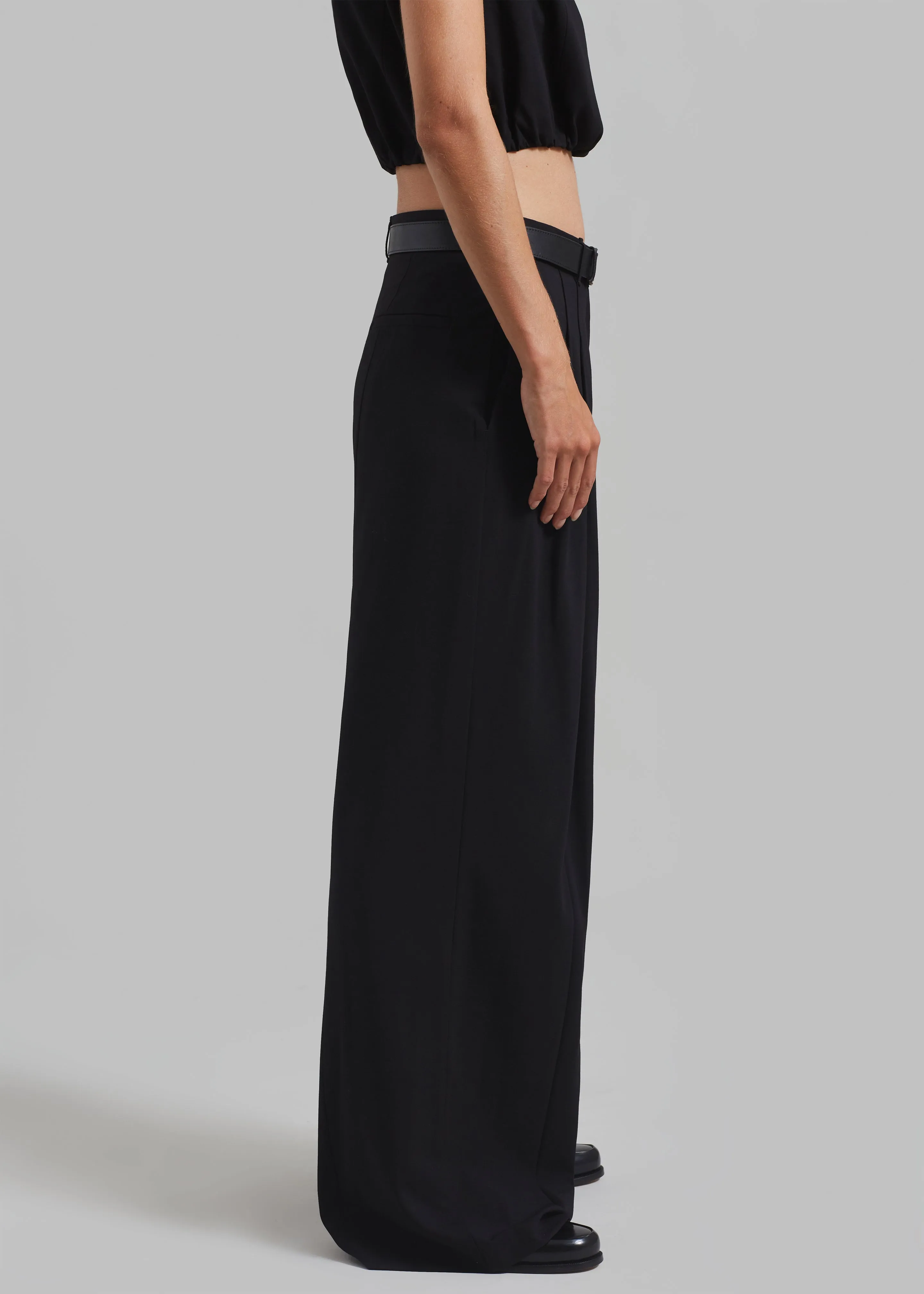 Lilly Pleated Trousers - Black sold by Frankie Shop product image thumbnail 5