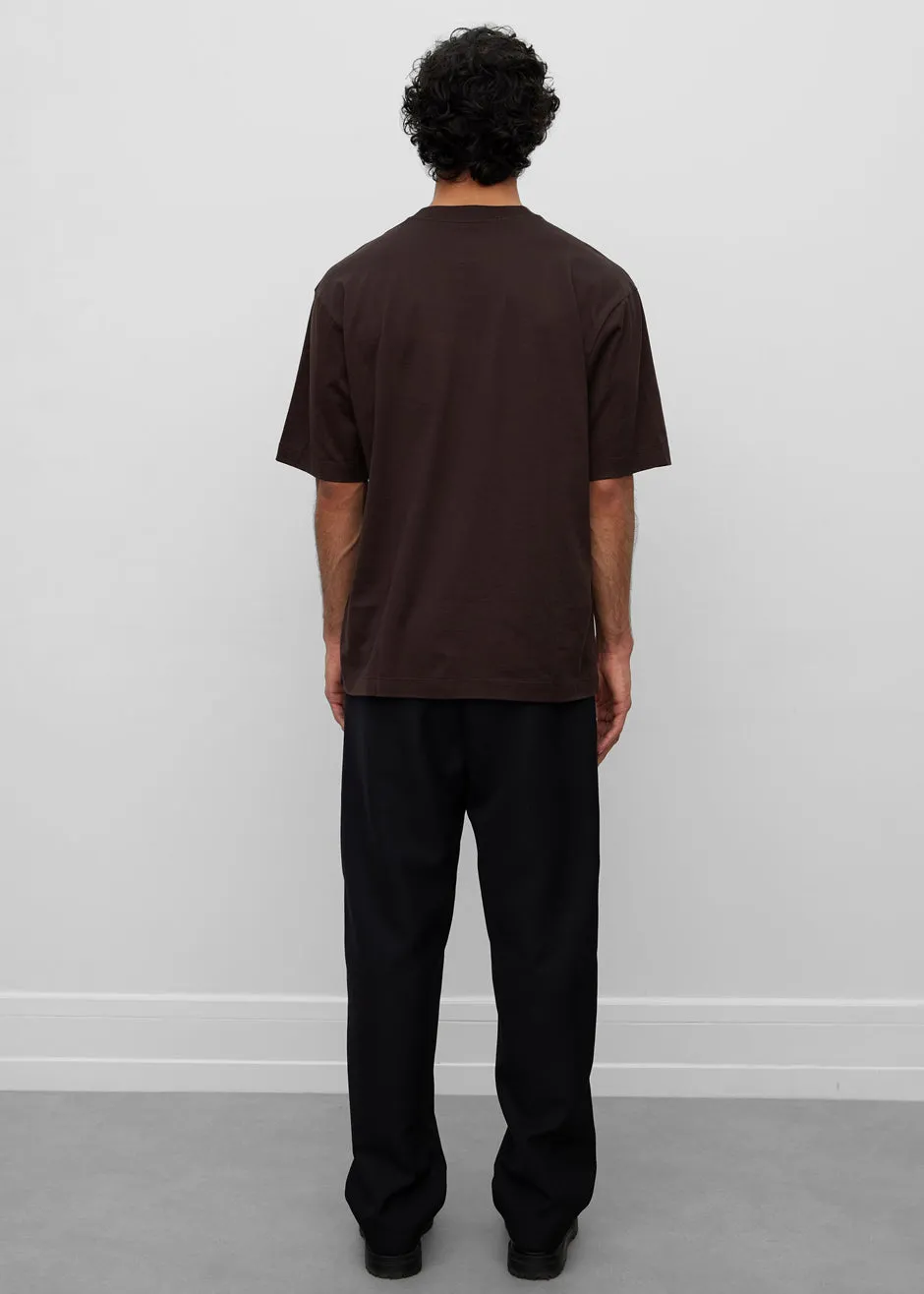 Róhe Moss T-Shirt - Pure Chocolate sold by Frankie Shop product image thumbnail 4