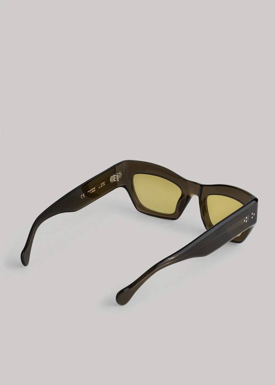 Port Tanger Ayreen Sunglasses - Cardamom sold by Frankie Shop product image thumbnail 5