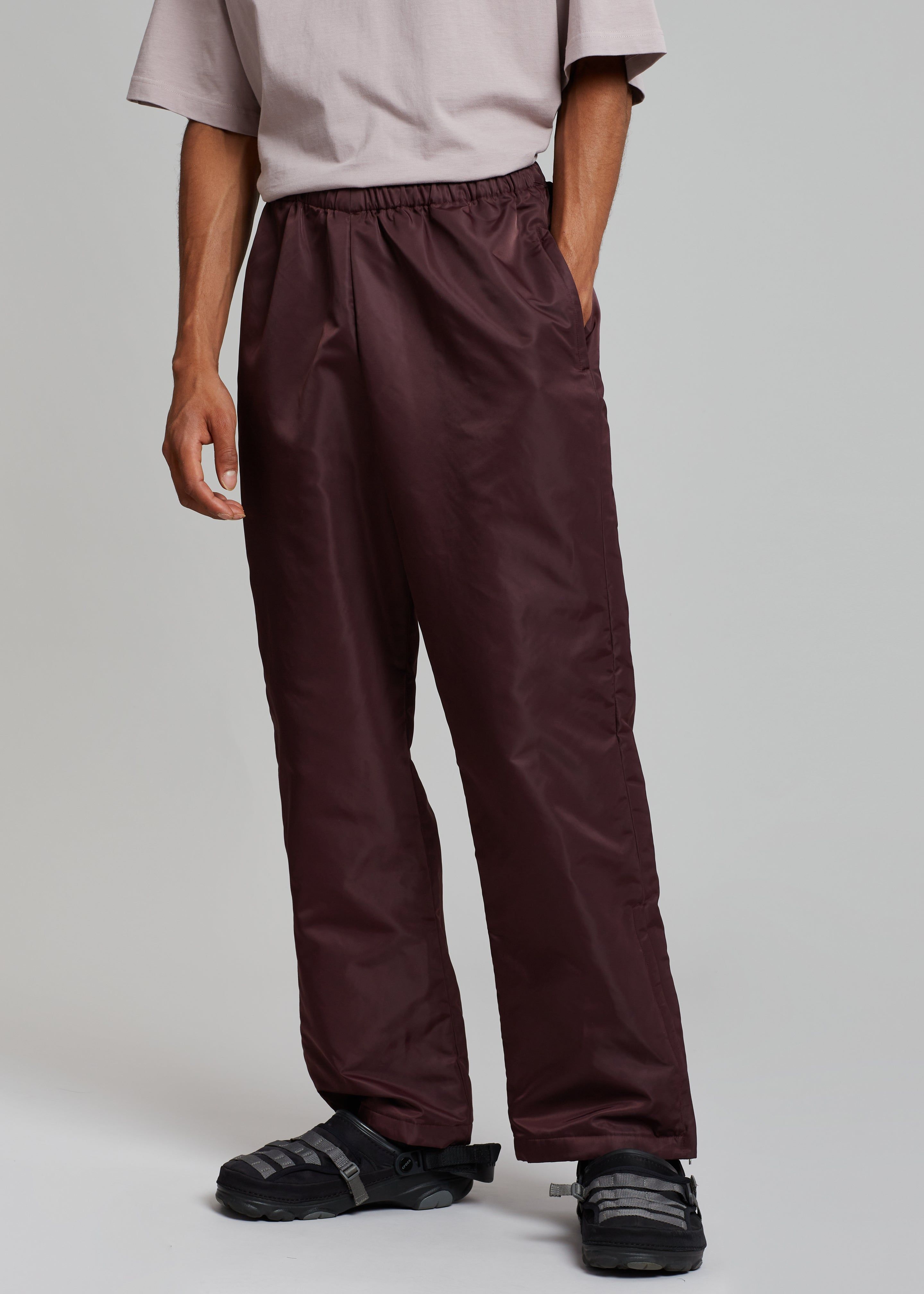 Kevin Track Pants - Burgundy sold by Frankie Shop product image thumbnail 4