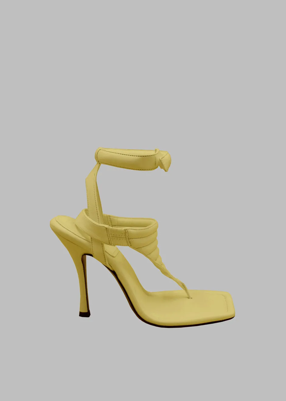 Gia Borghini Gia 8 Thong Sandals - Butter Yellow sold by Frankie Shop product image thumbnail 3