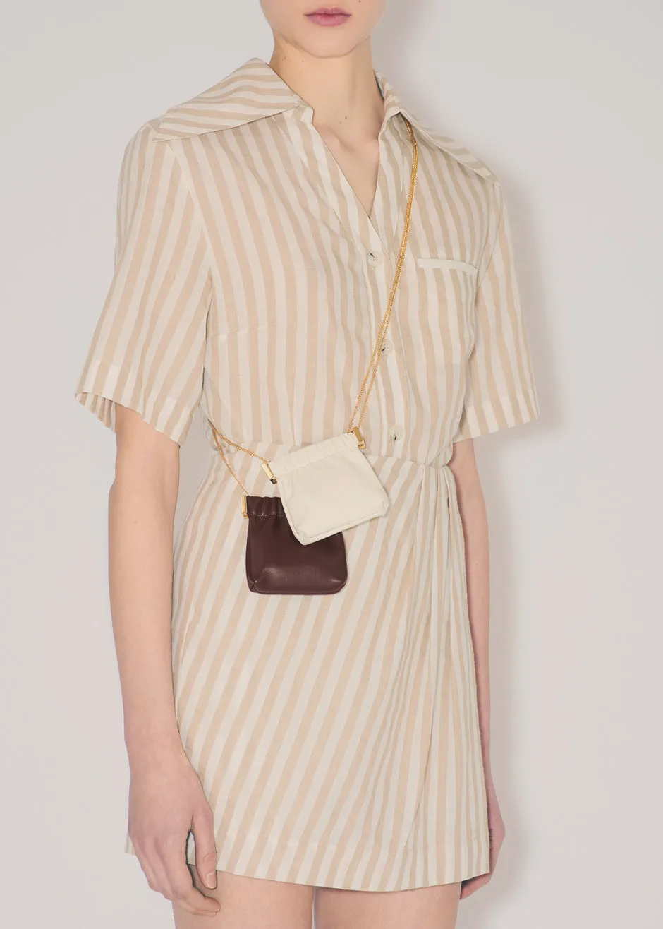 Nanushka The Bar Purse - Dark Brown sold by Frankie Shop product image thumbnail 3