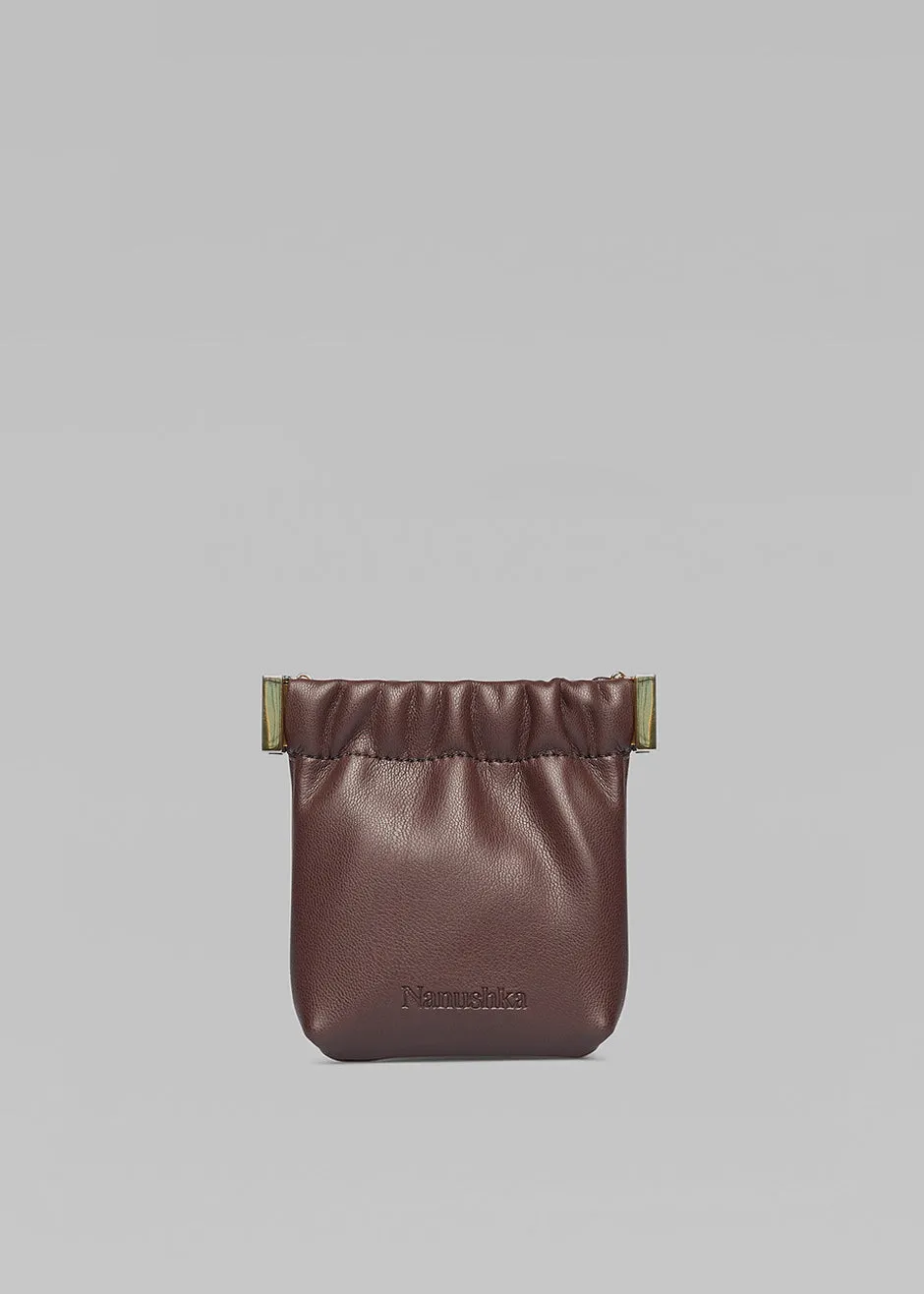 Nanushka The Bar Purse - Dark Brown sold by Frankie Shop