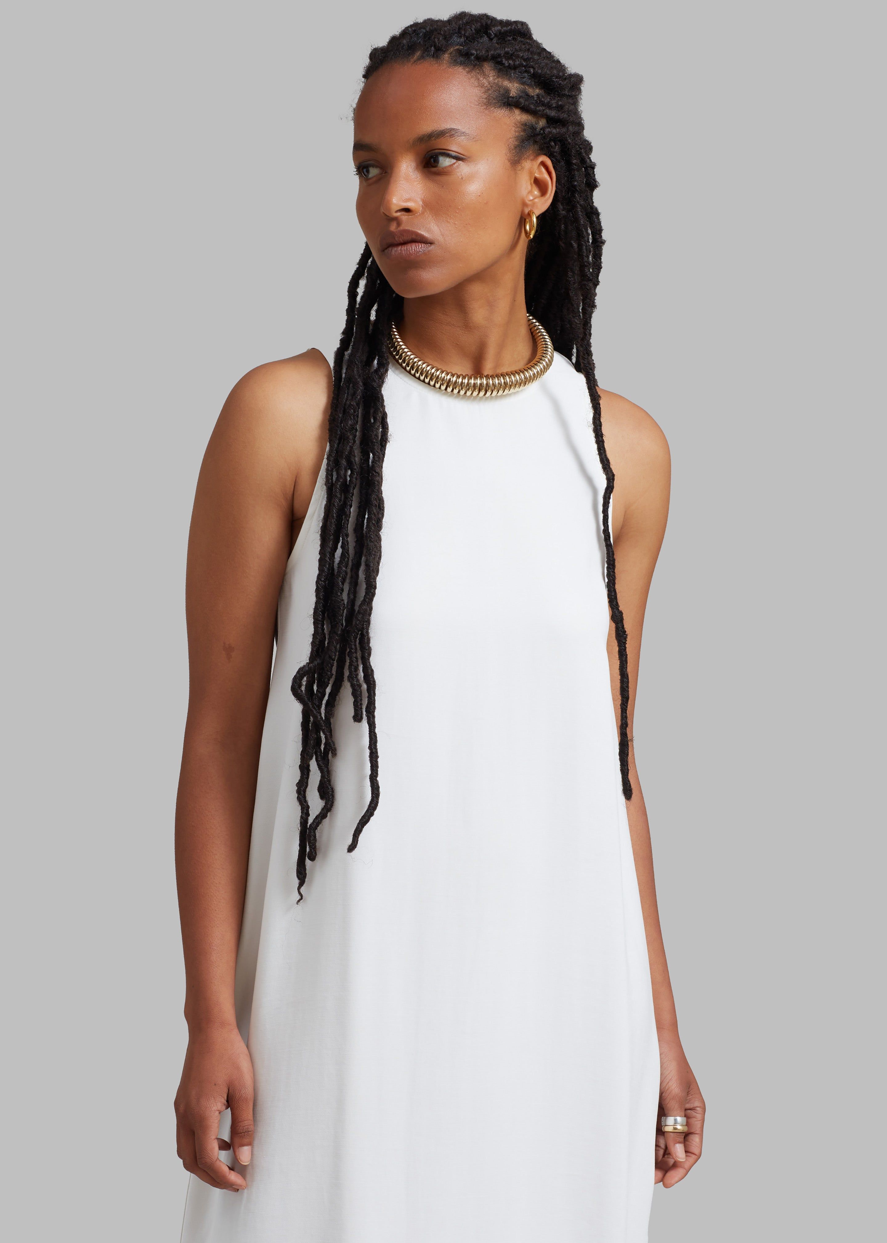 Phoebe Sleeveless Maxi Dress - White sold by Frankie Shop product image thumbnail 2