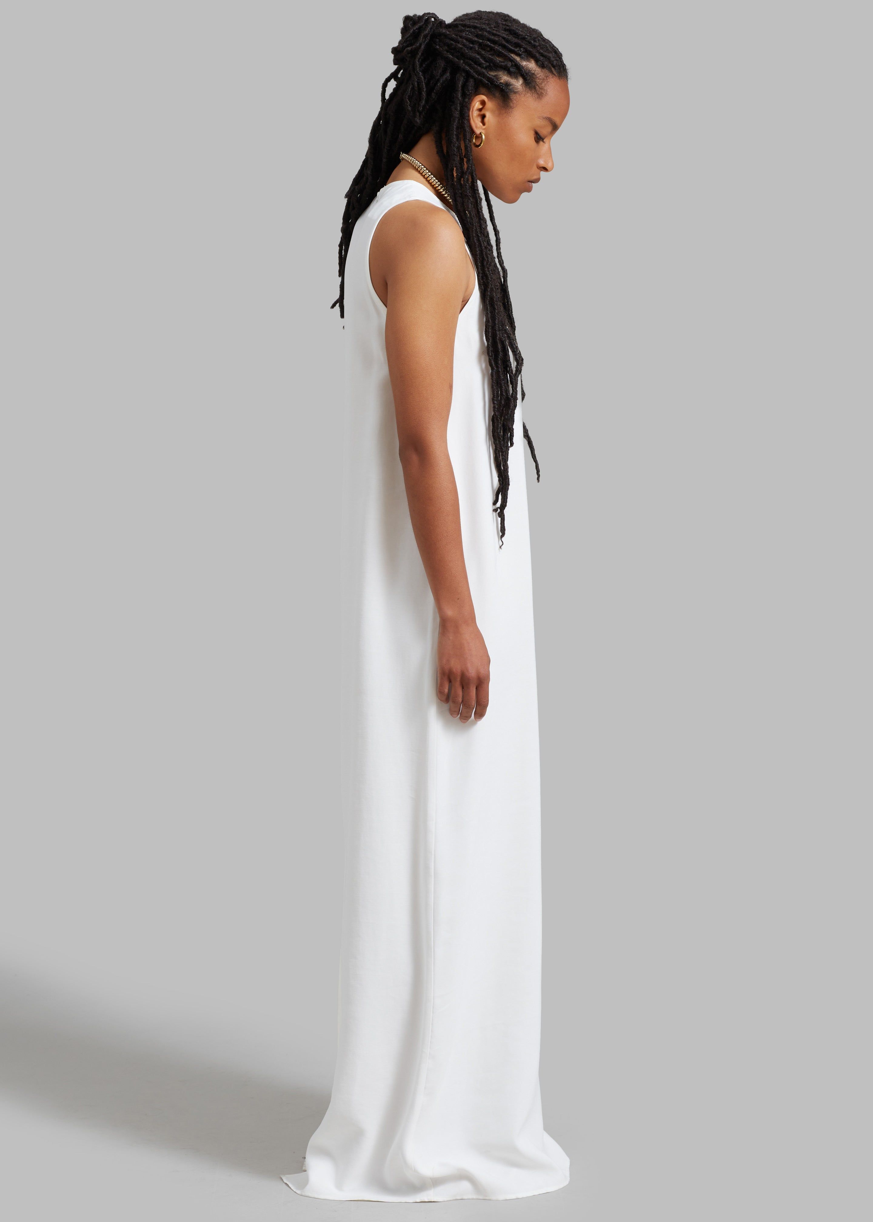 Phoebe Sleeveless Maxi Dress - White sold by Frankie Shop product image thumbnail 5