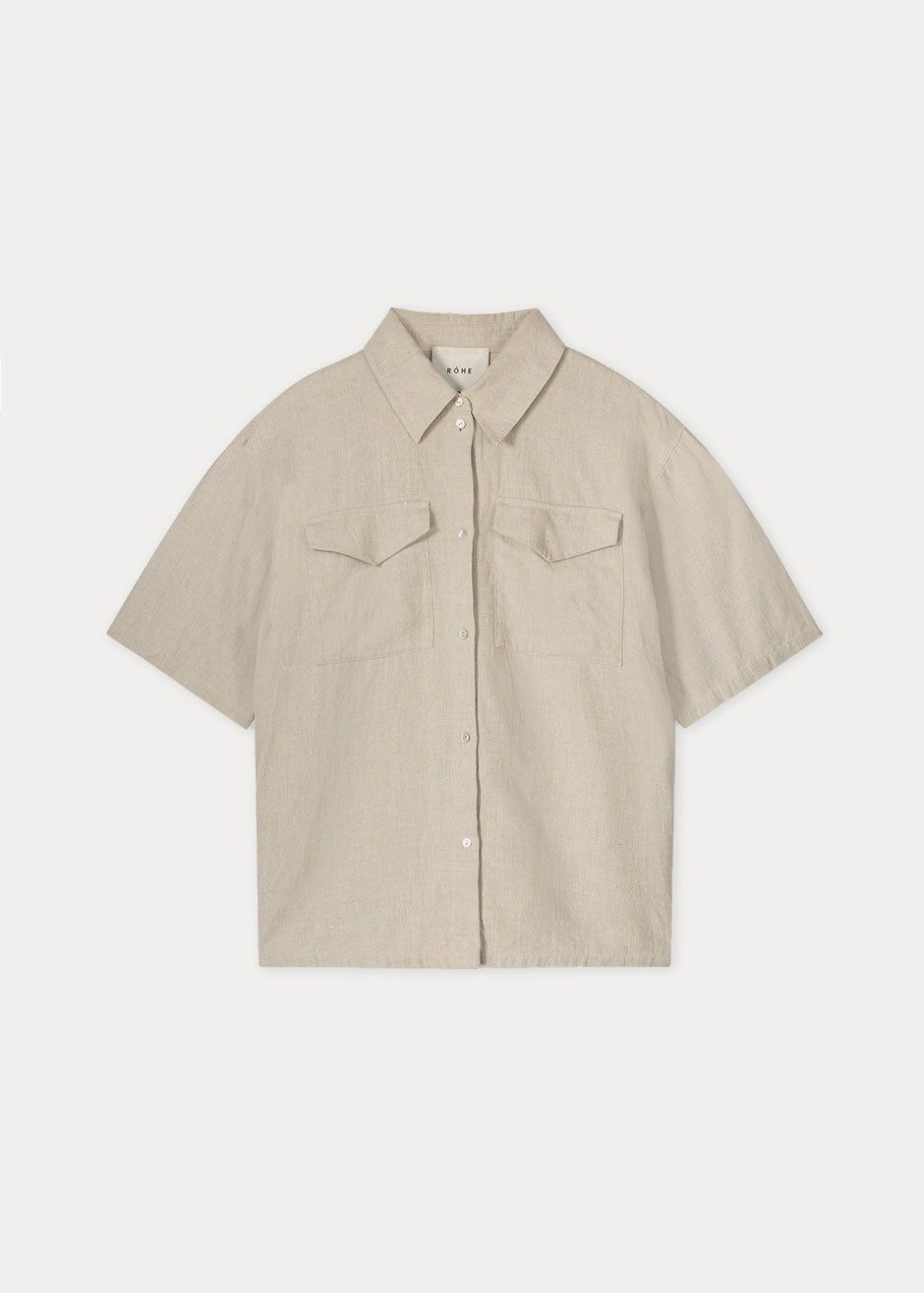 Róhe Eli Unisex Shirt - Beige sold by Frankie Shop product image thumbnail 10