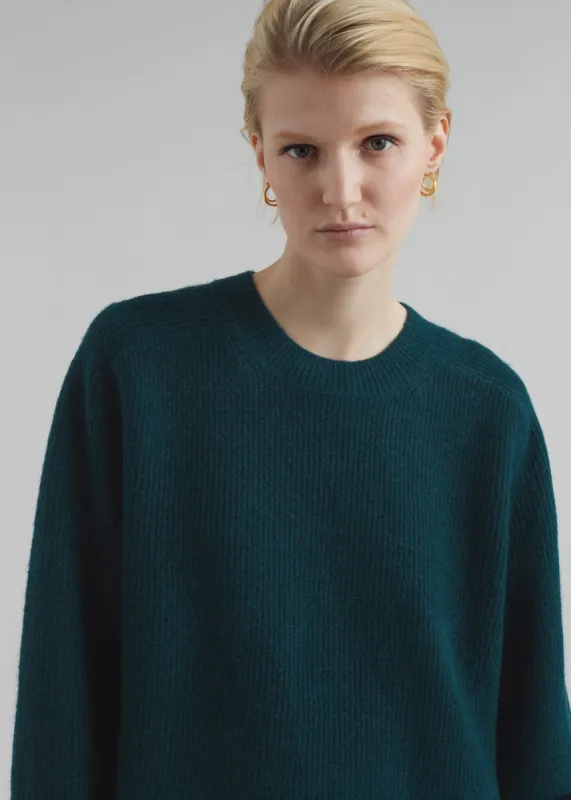 Emory Sweater - Deep Teal made by Frankie Shop