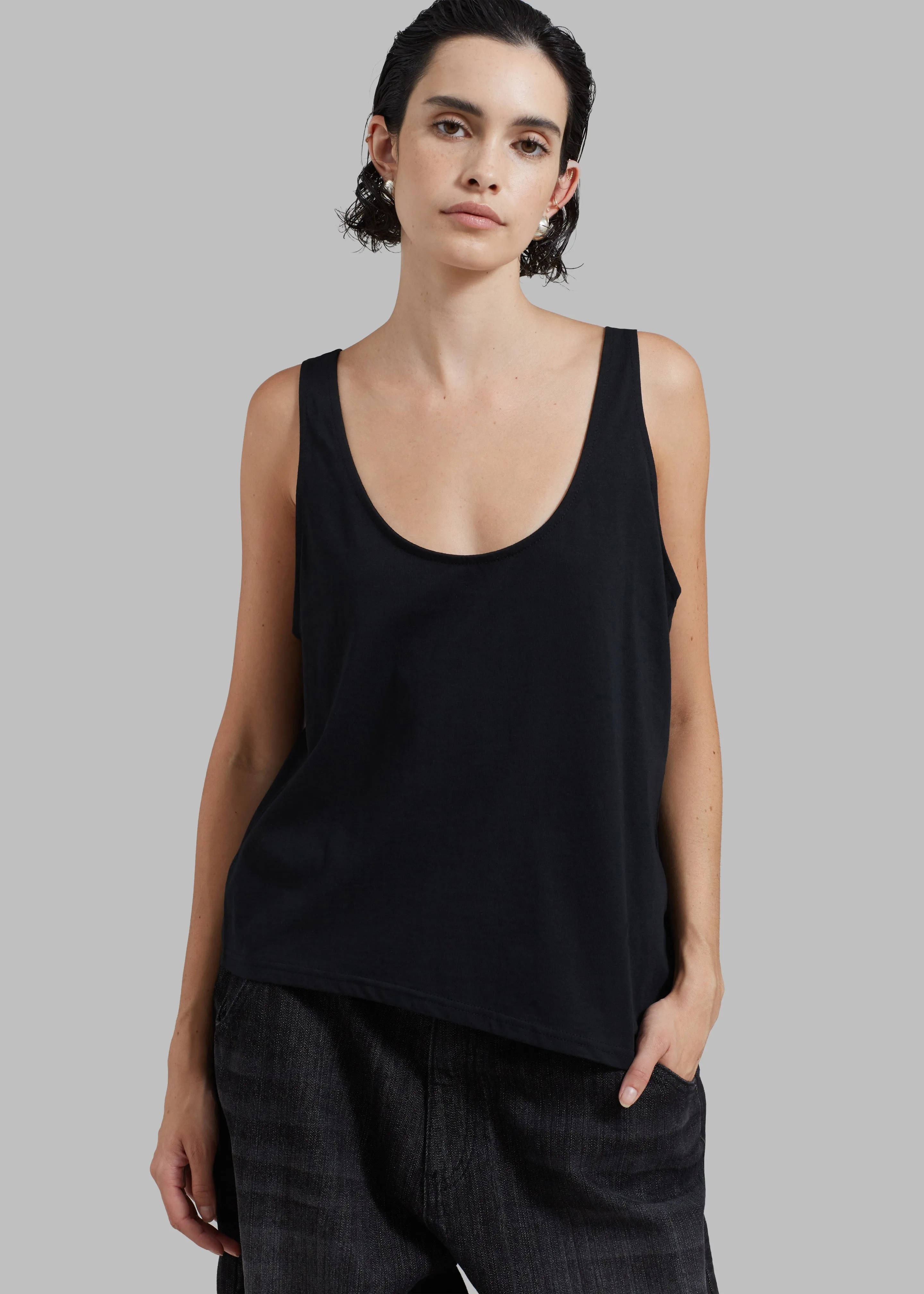Penelope Tank Top - Black sold by Frankie Shop product image thumbnail 5