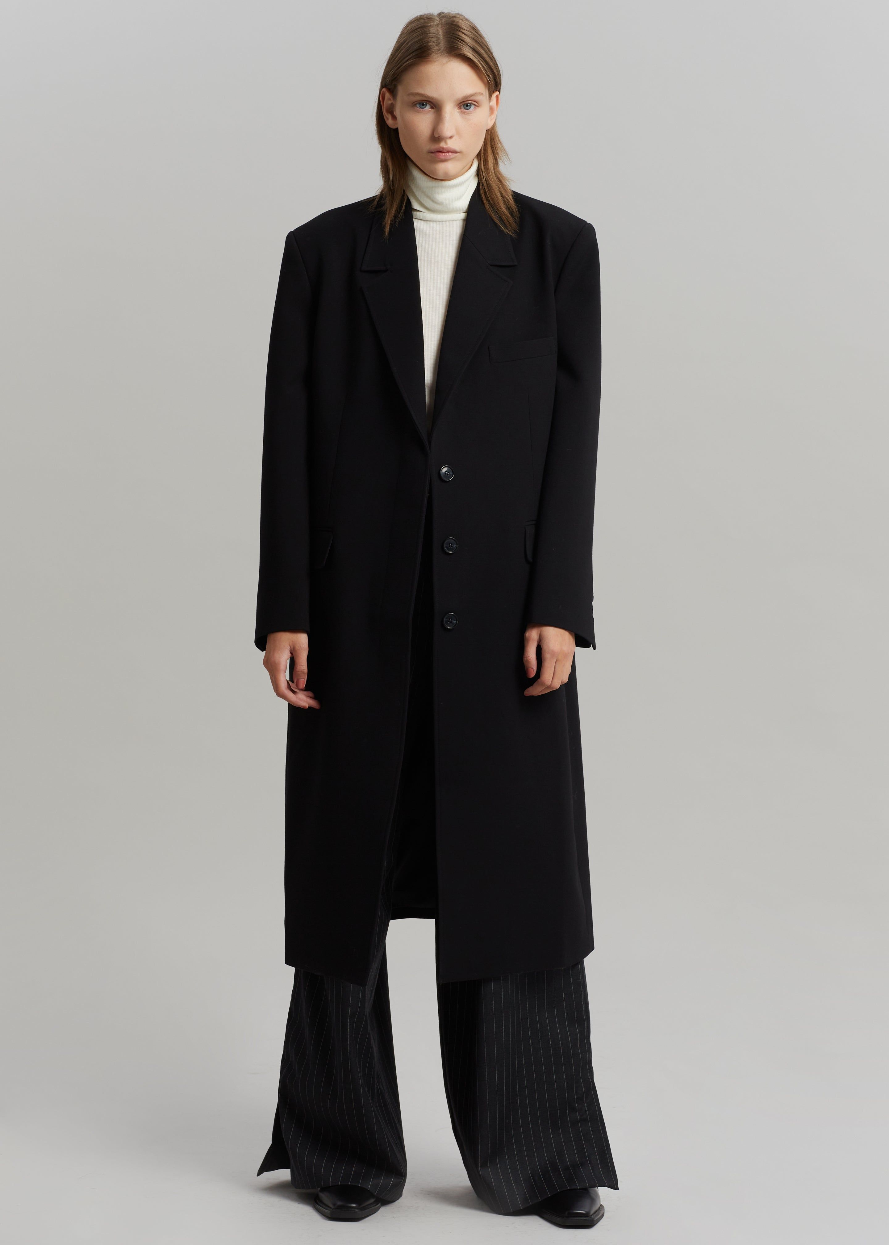 Eevi Overcoat - Black sold by Frankie Shop product image thumbnail 4