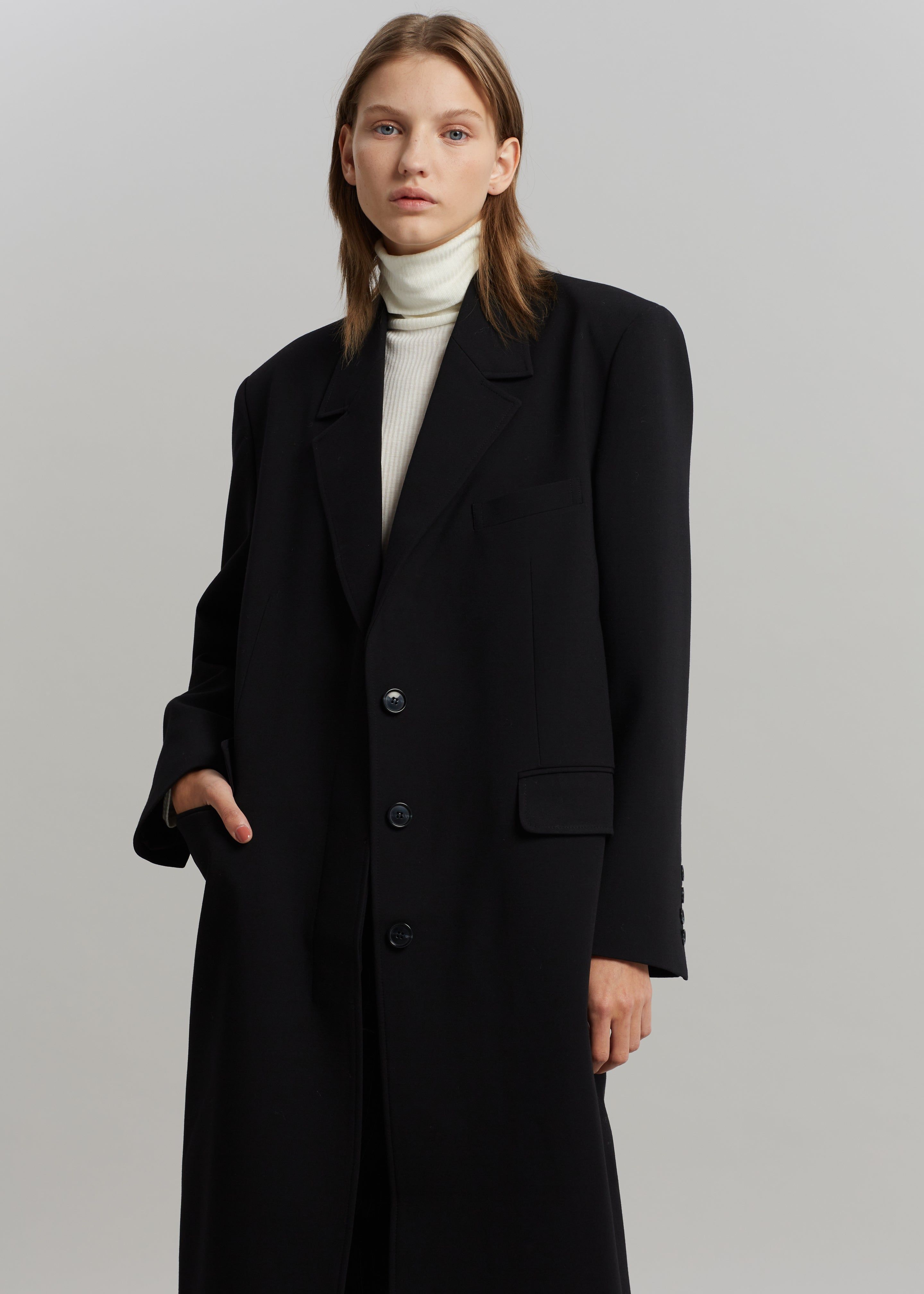Eevi Overcoat - Black sold by Frankie Shop product image thumbnail 3