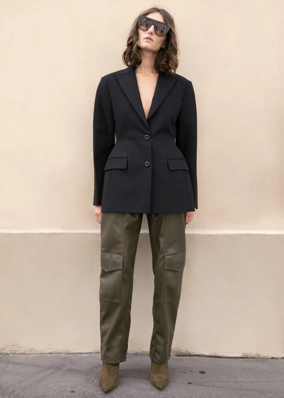 Colette Hourglass Blazer - Black sold by Frankie Shop product image thumbnail 3