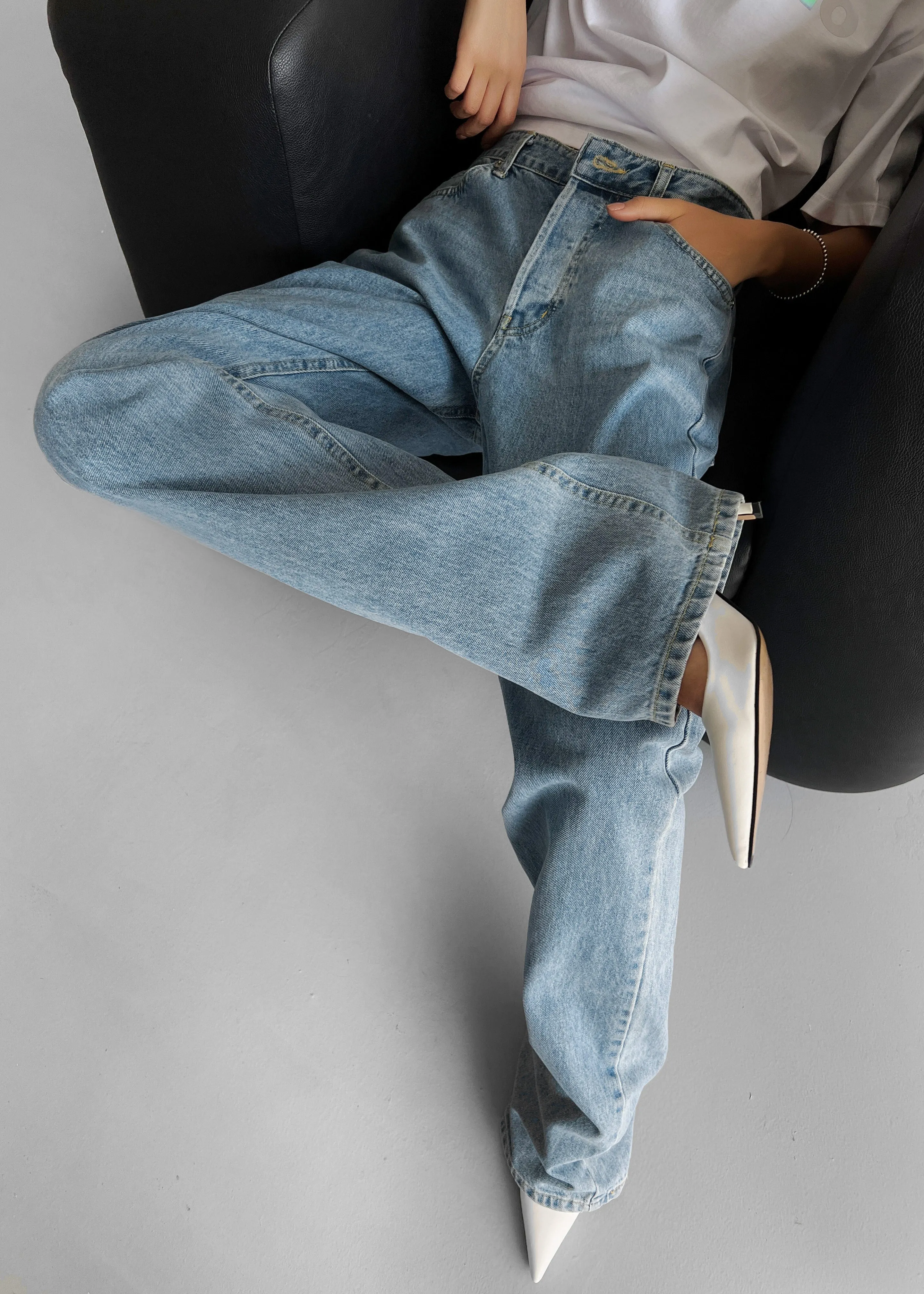 Susanna Jeans - Light Wash sold by Frankie Shop product image thumbnail 3