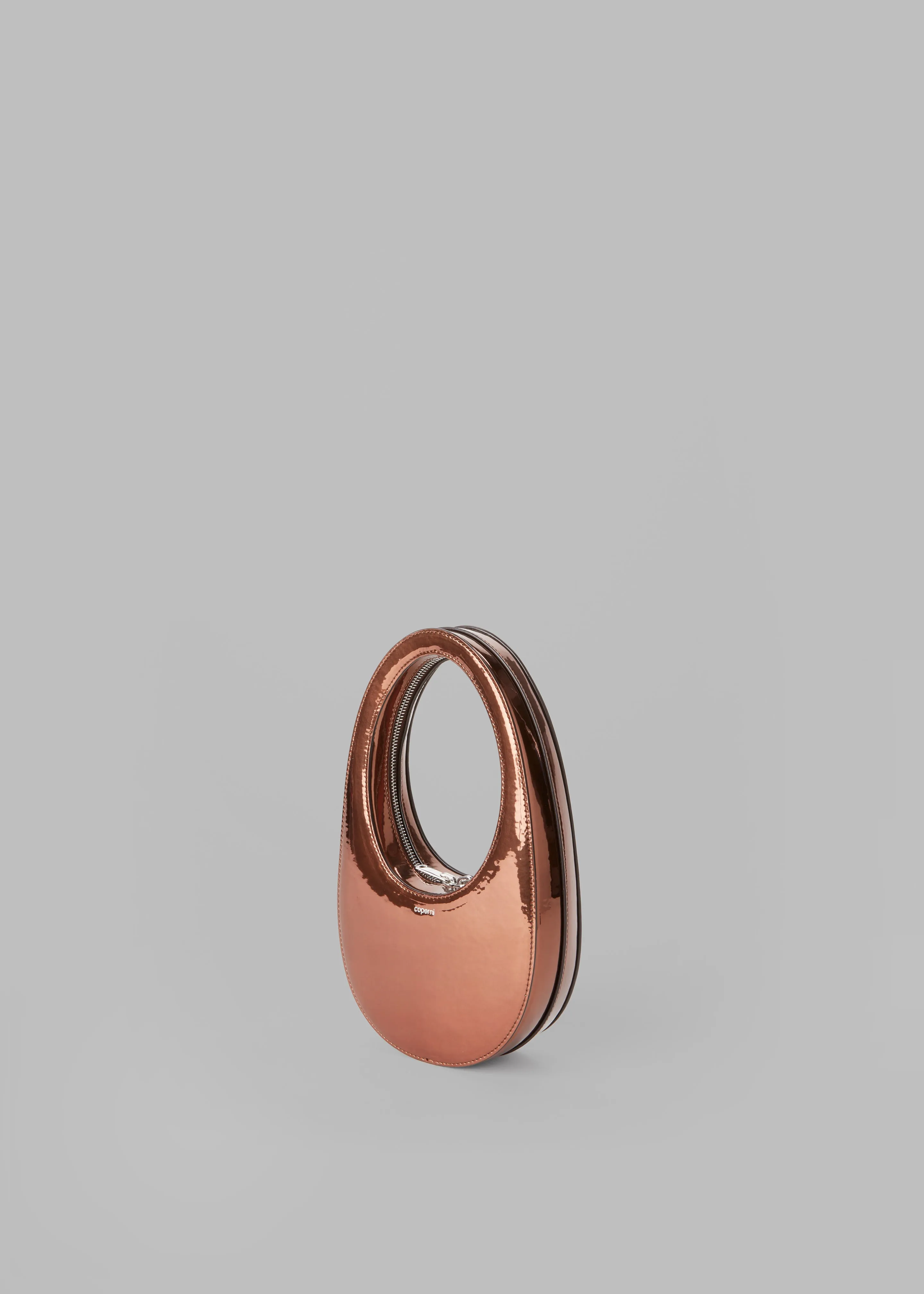 Coperni Mirrored Mini Swipe Bag - Brown sold by Frankie Shop product image thumbnail 3