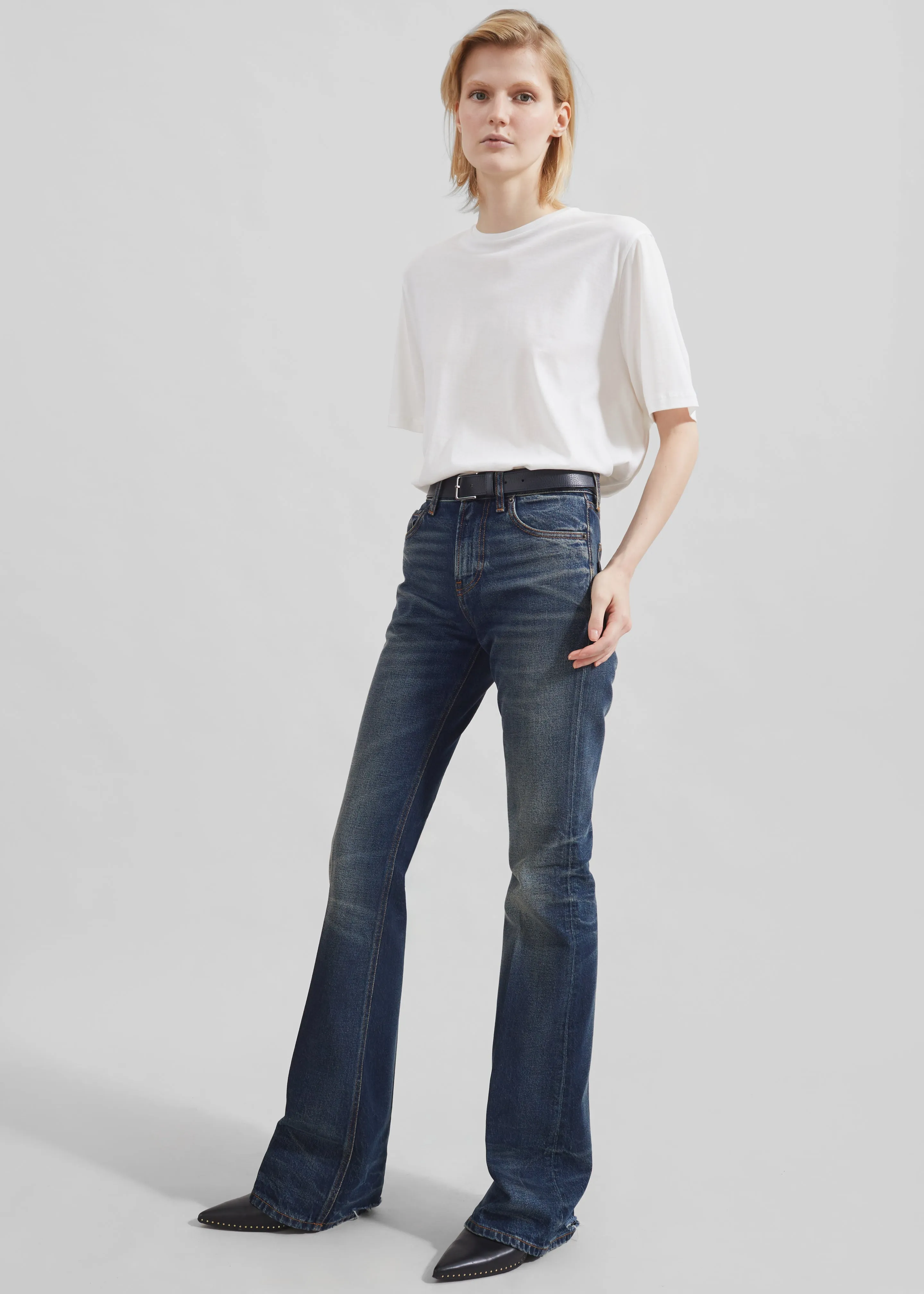 Harper Soft Organic T-Shirt - Off White sold by Frankie Shop product image thumbnail 5