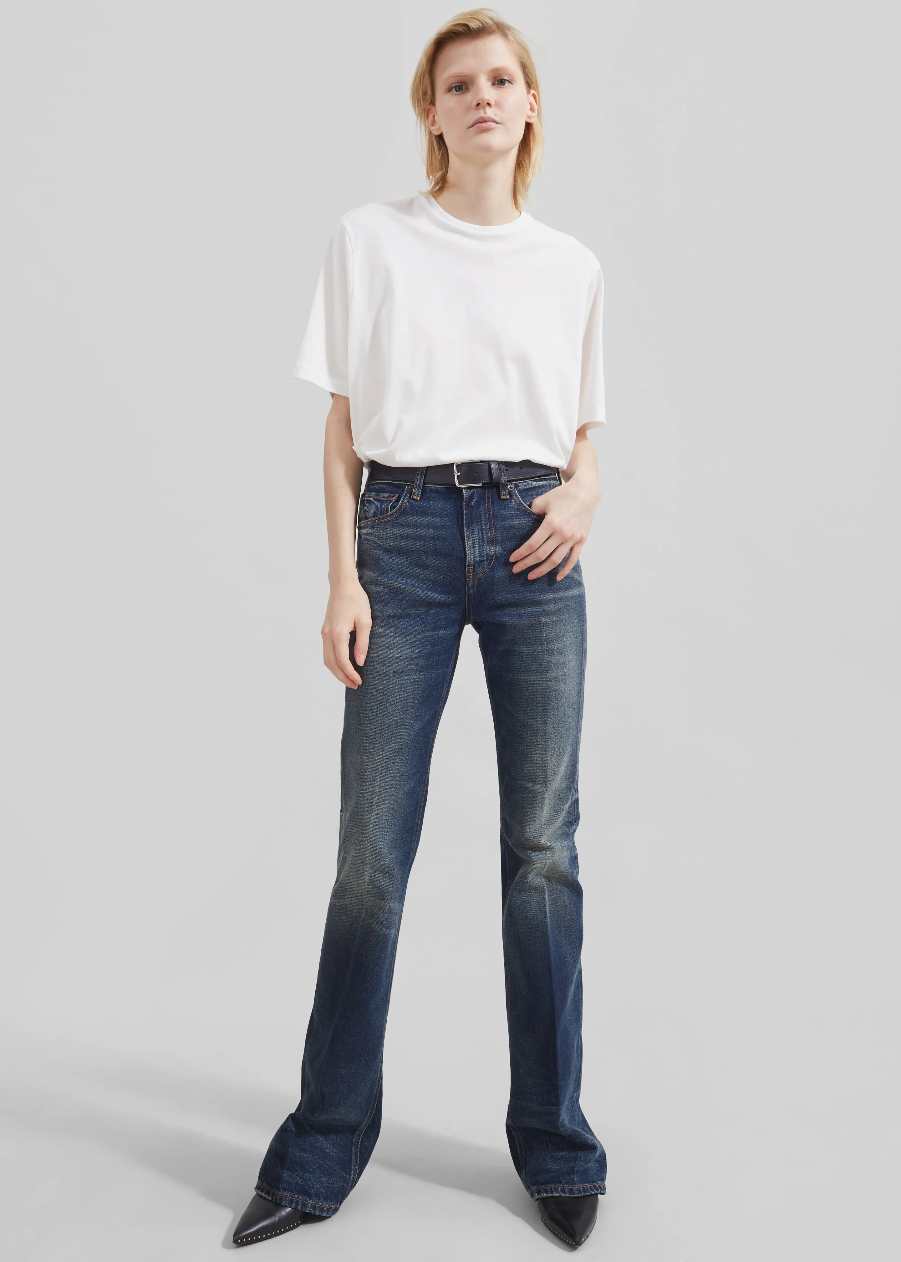 Harper Soft Organic T-Shirt - Off White sold by Frankie Shop product image thumbnail 2