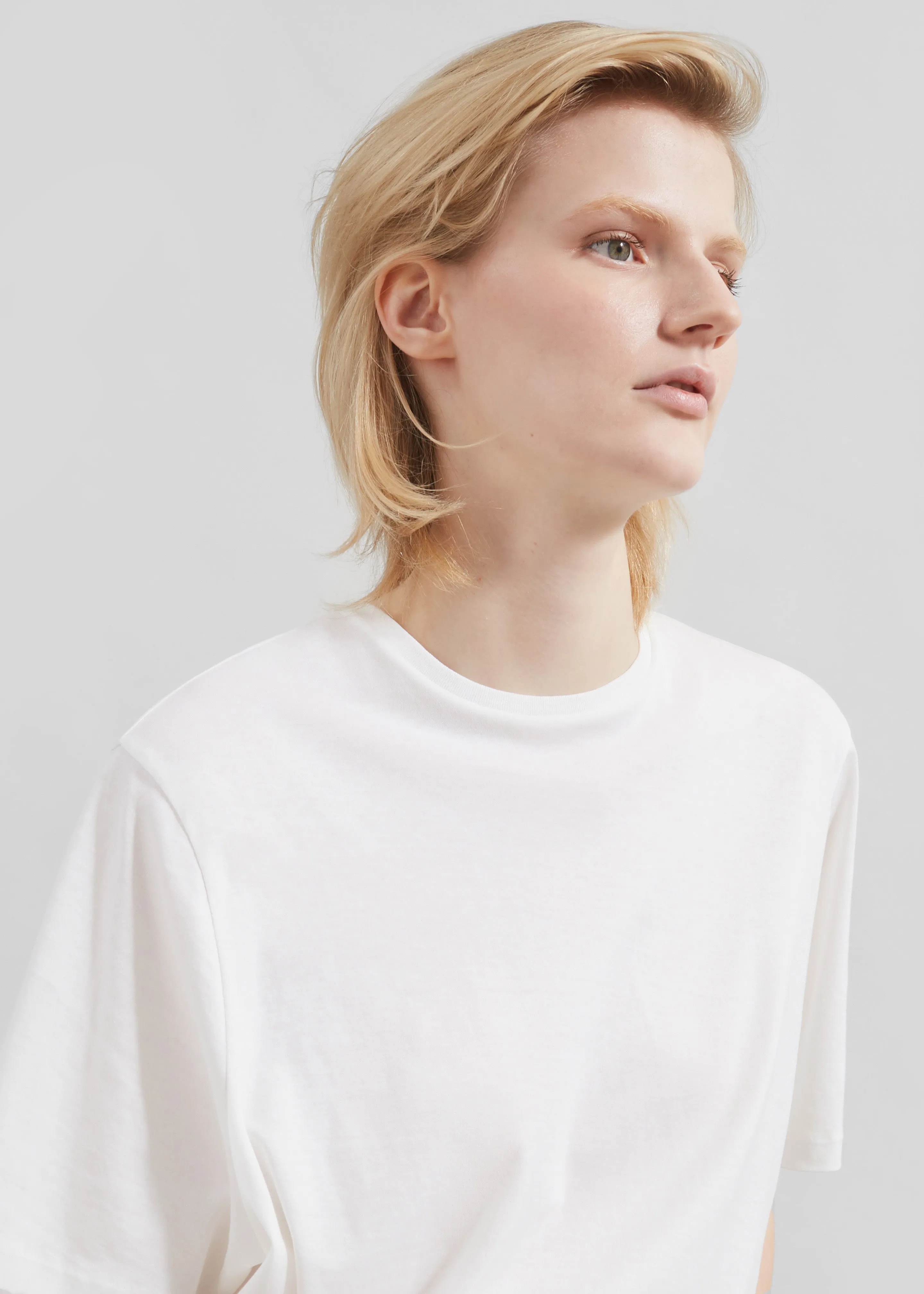 Harper Soft Organic T-Shirt - Off White sold by Frankie Shop product image thumbnail 4