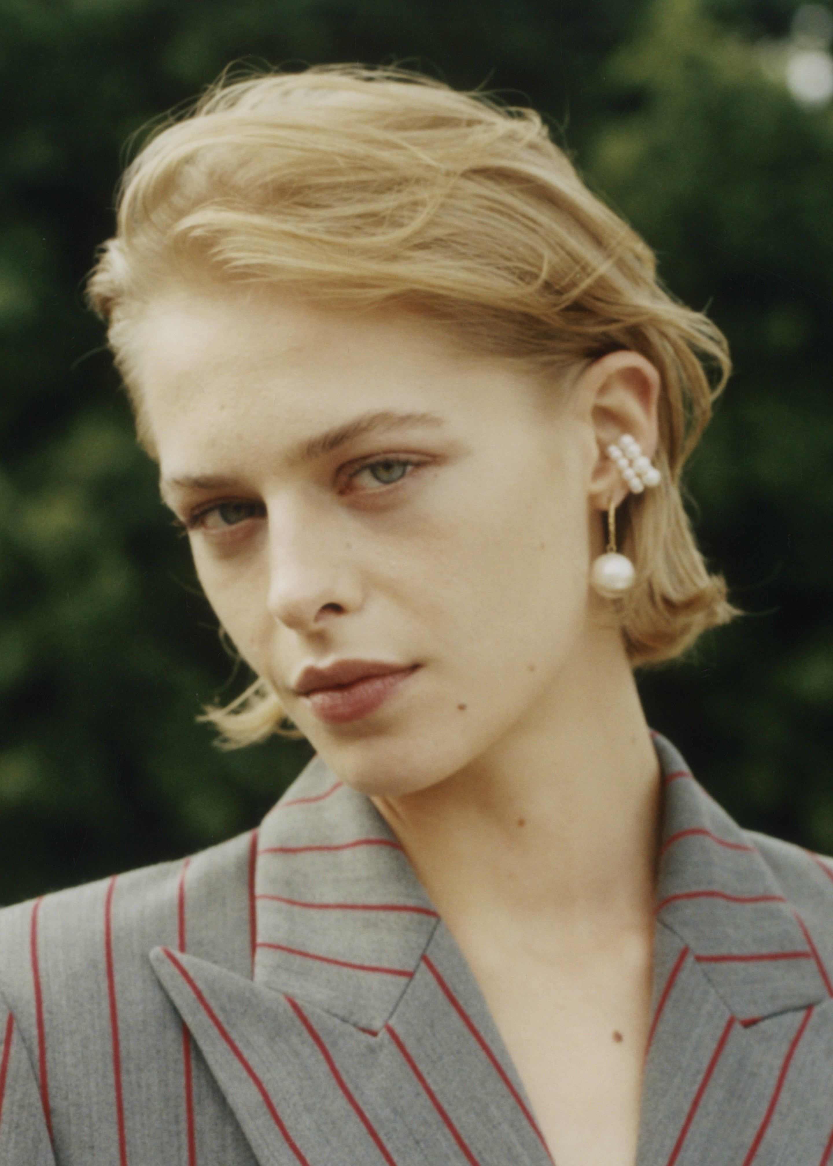 Completedworks Best Mistake Ear Cuff - Pearl/Gold Vermeil sold by Frankie Shop product image thumbnail 2