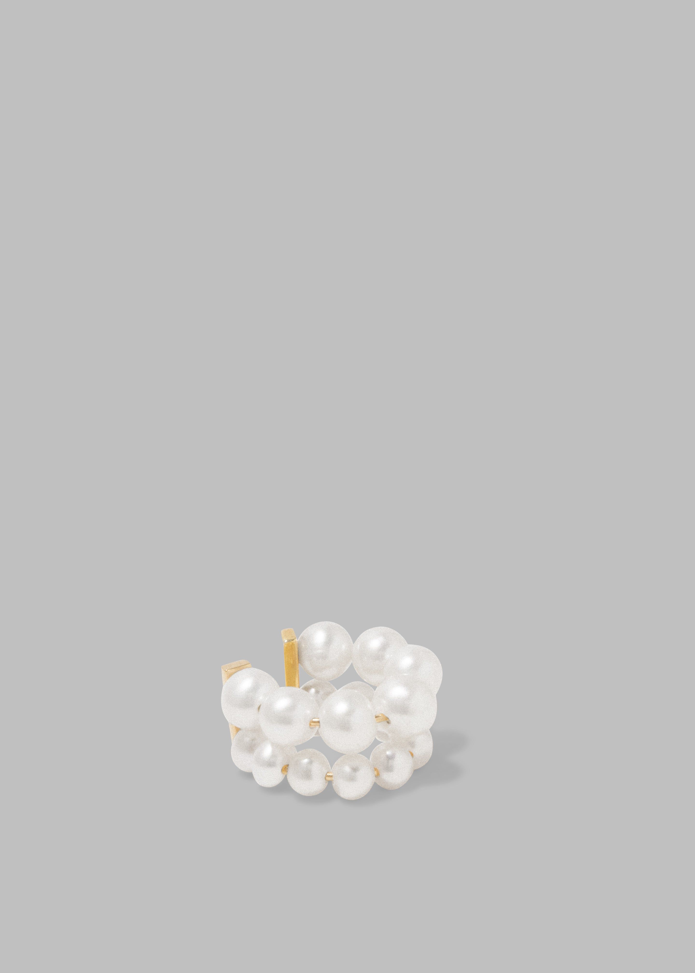 Completedworks Best Mistake Ear Cuff - Pearl/Gold Vermeil sold by Frankie Shop