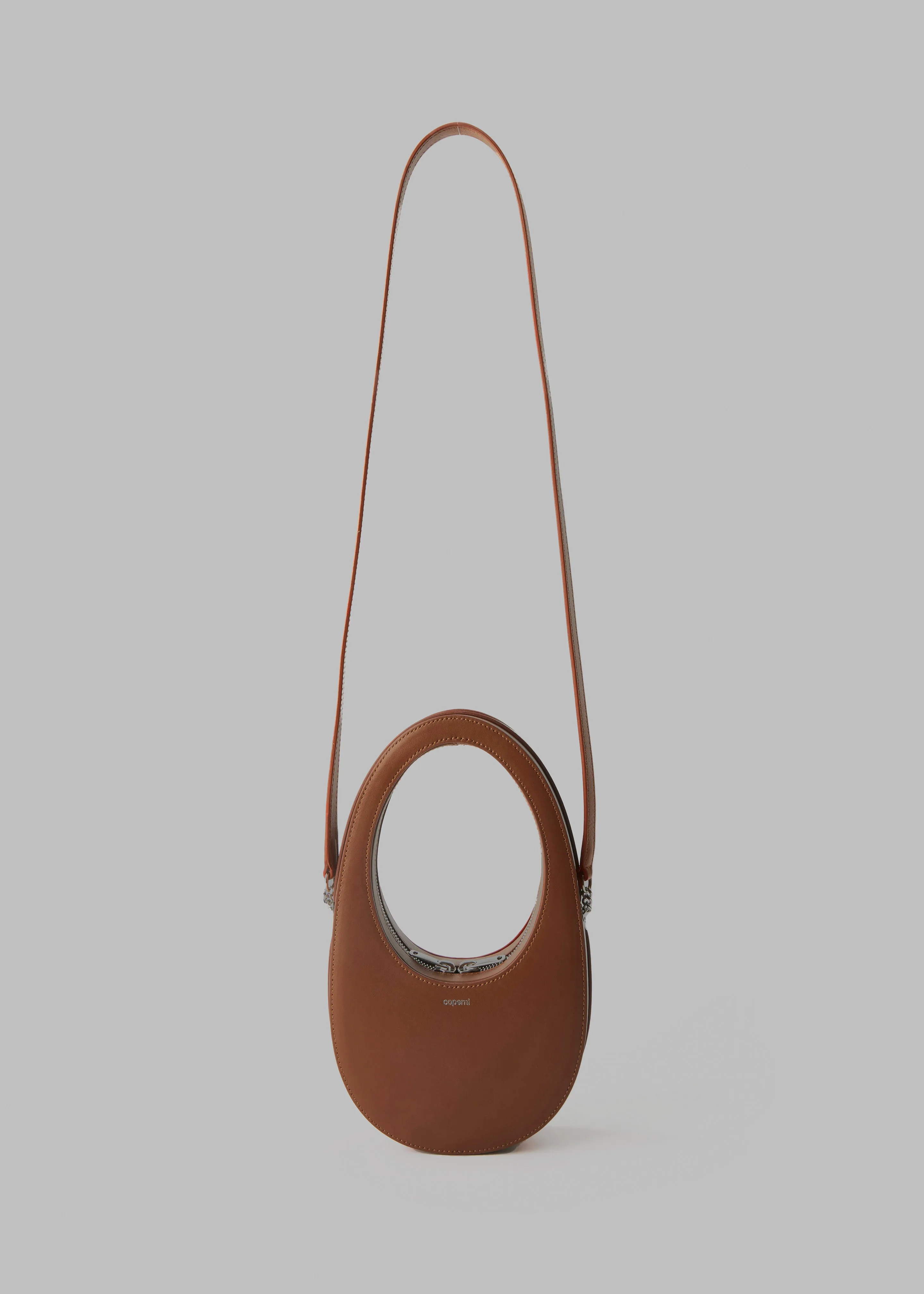 Coperni Crossbody Mini Swipe Bag - Camel sold by Frankie Shop