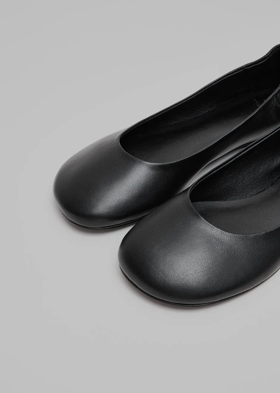 Amomento Rounded Toe Flat - Black sold by Frankie Shop product image thumbnail 2