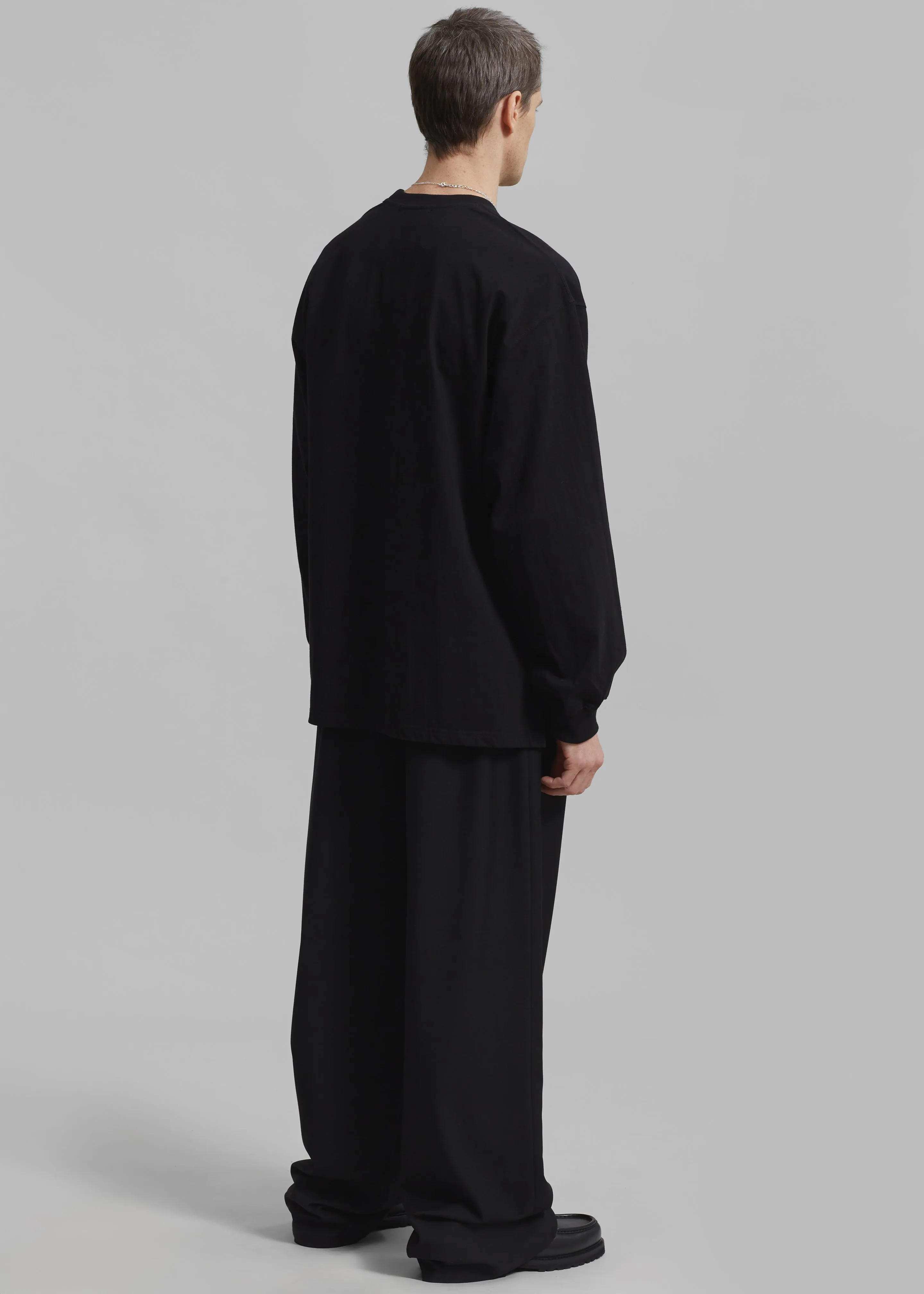 Christopher Long Sleeve Tee - Black sold by Frankie Shop product image thumbnail 5