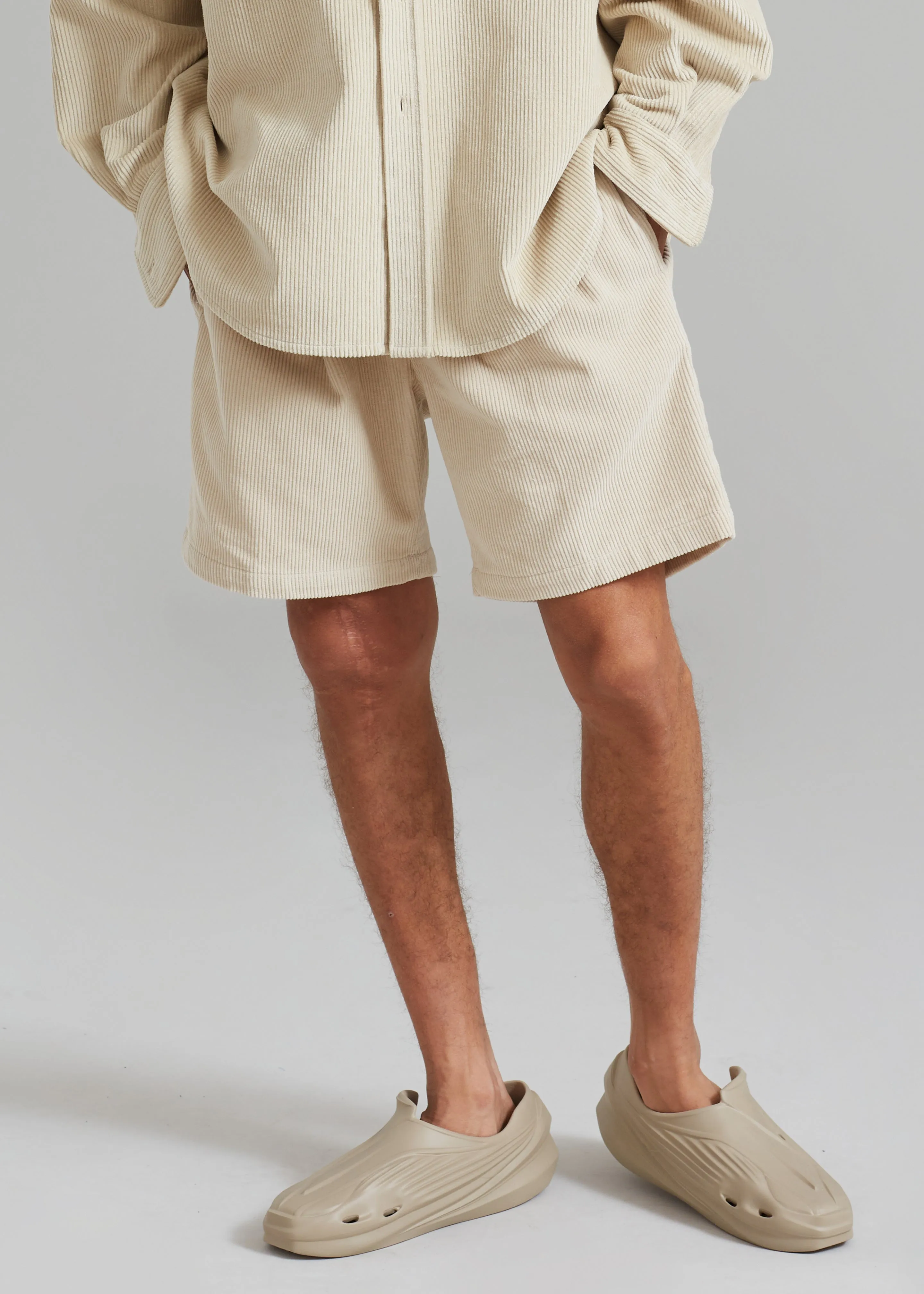 Camden Corduroy Shorts - Cream sold by Frankie Shop product image thumbnail 5