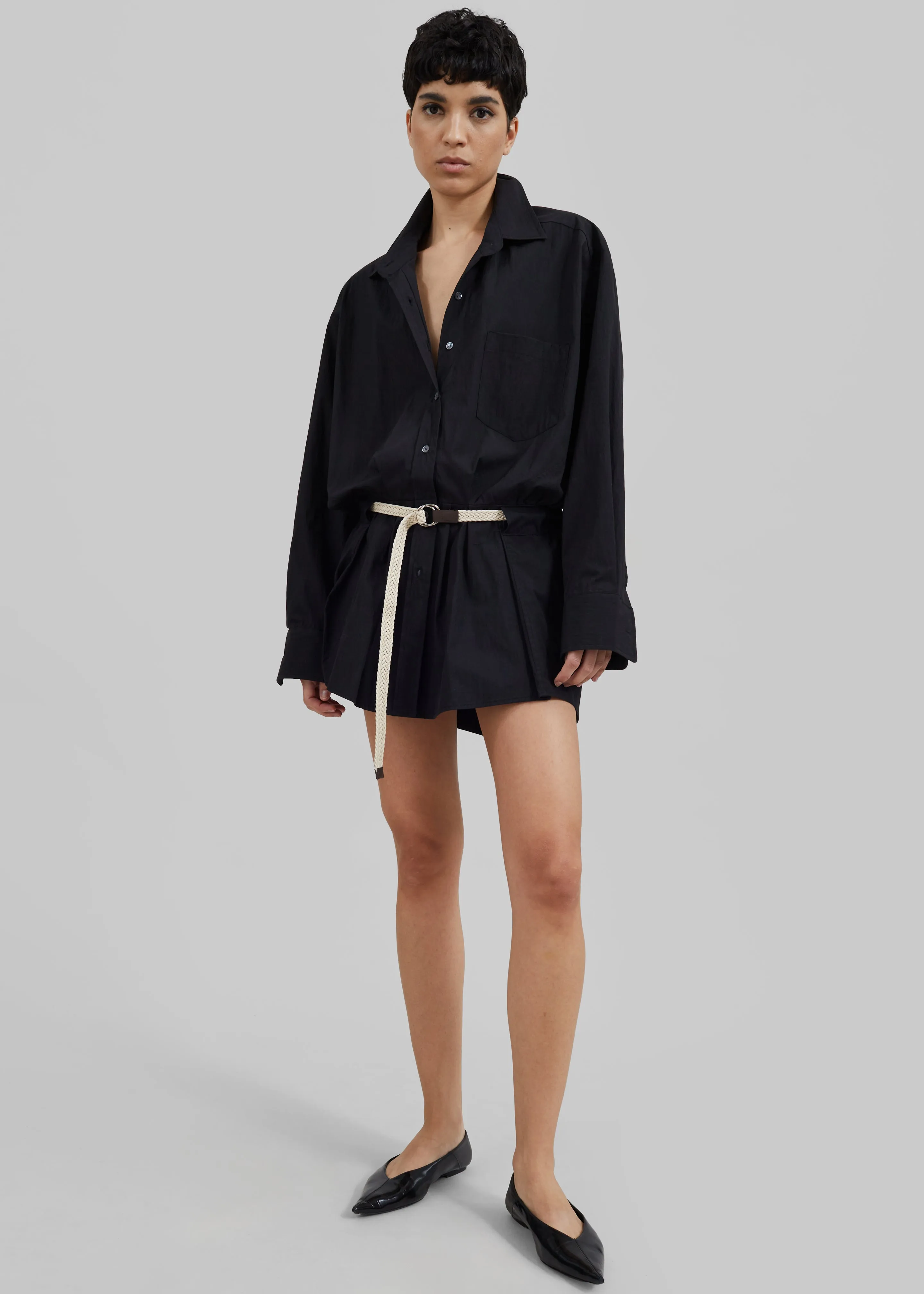Matty Belted Dress - Black sold by Frankie Shop product image thumbnail 4