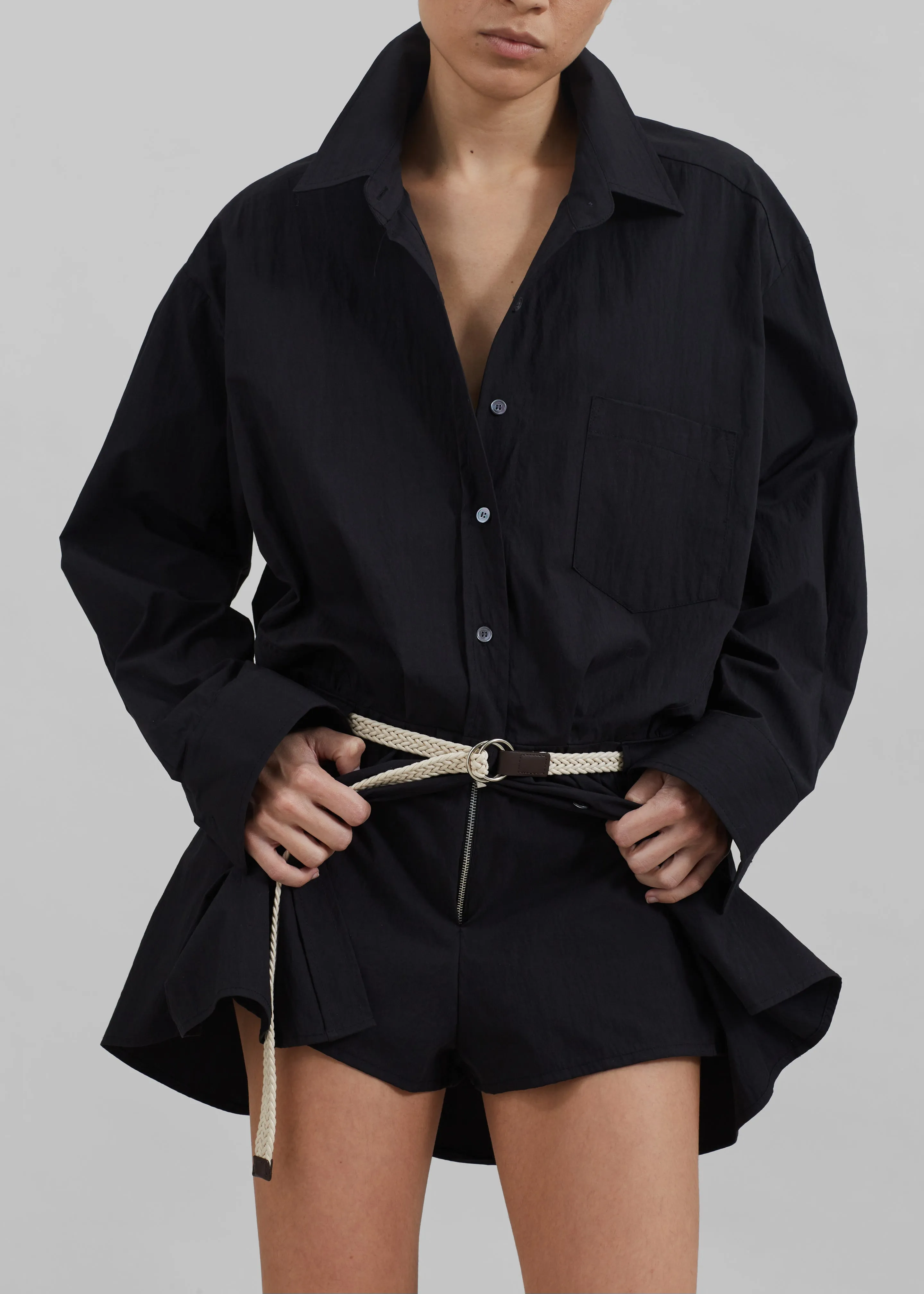 Matty Belted Dress - Black sold by Frankie Shop product image thumbnail 3