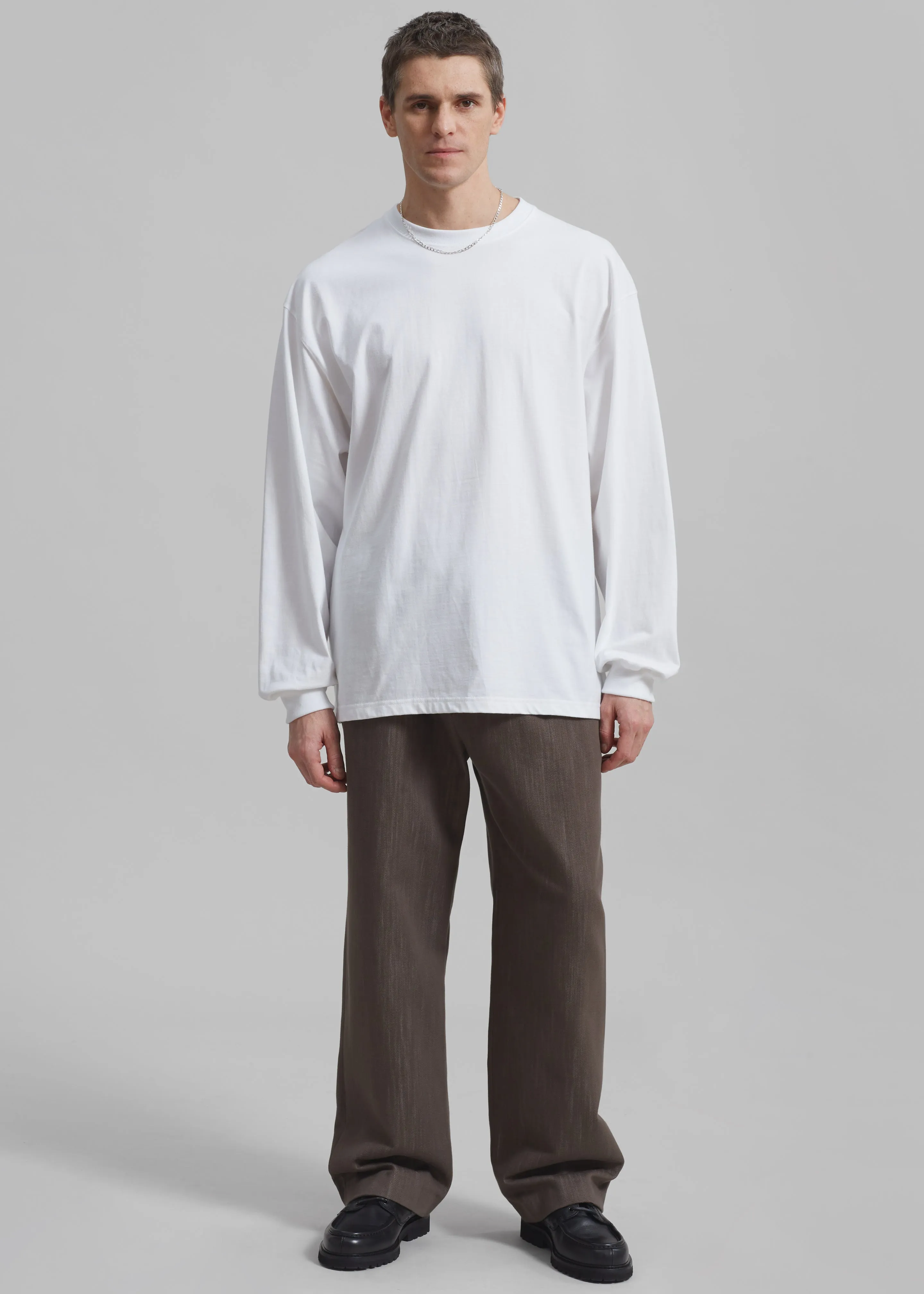 Wells Denim Pants - Brown sold by Frankie Shop product image thumbnail 5