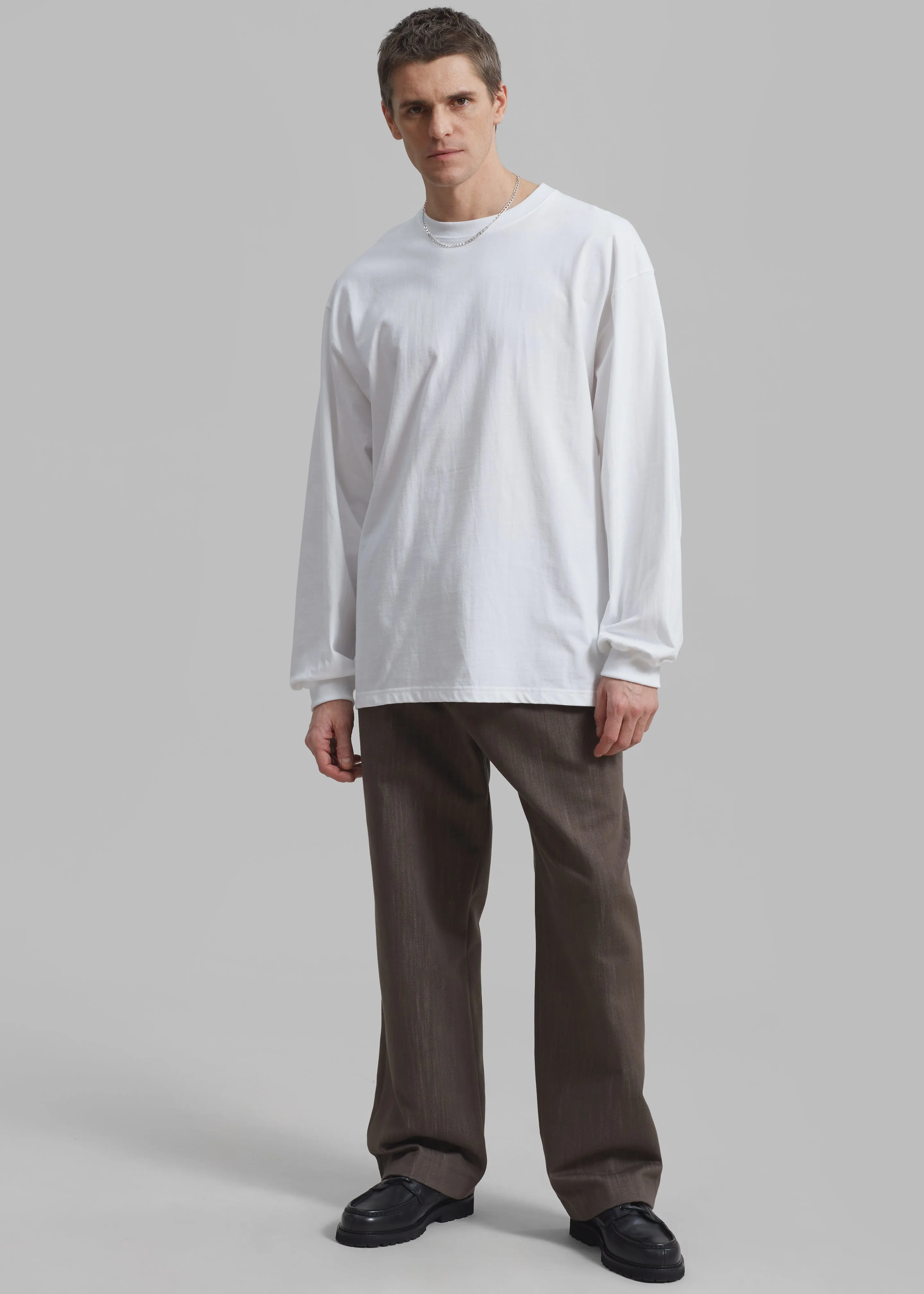 Wells Denim Pants - Brown sold by Frankie Shop product image thumbnail 2