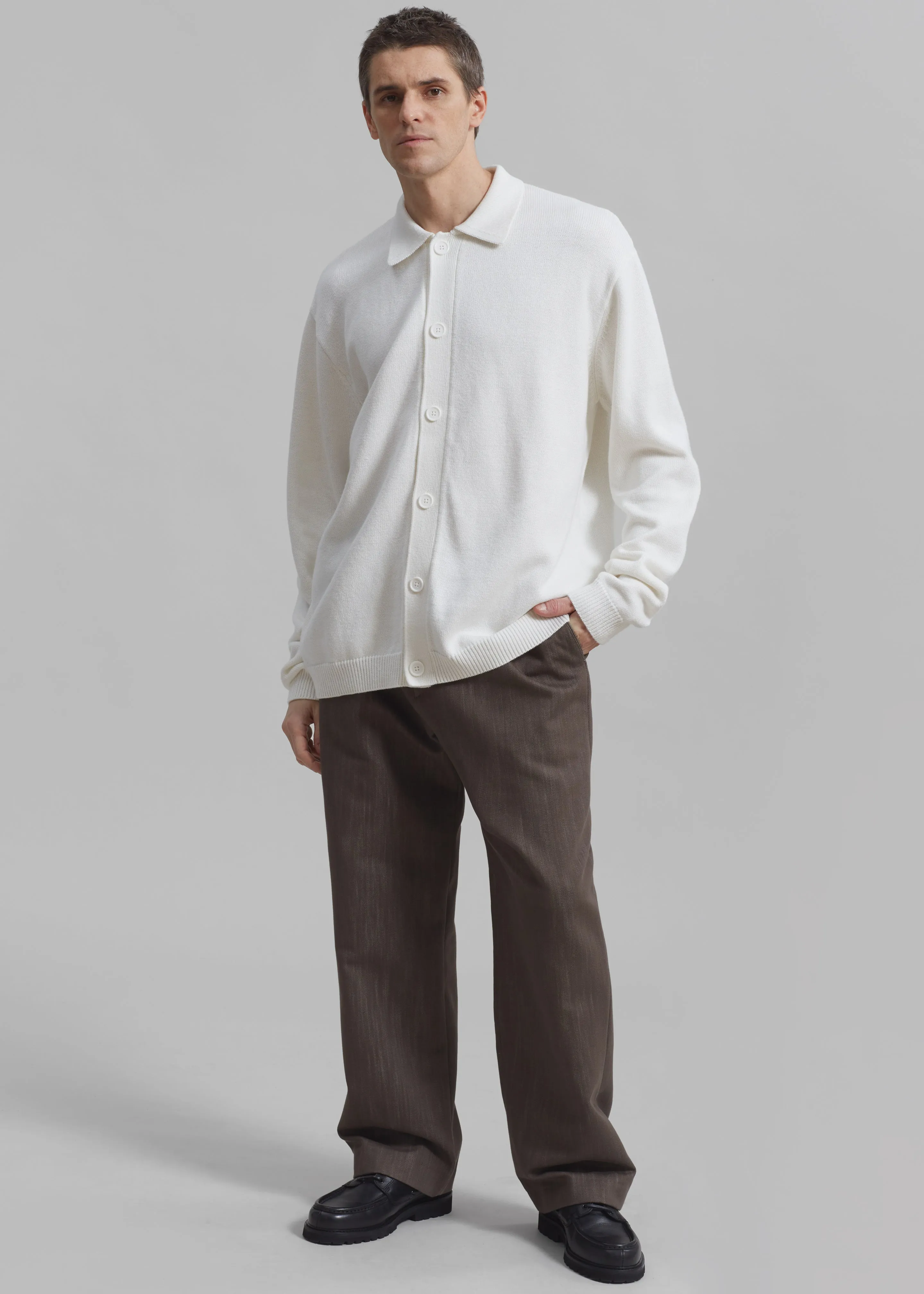 Wells Denim Pants - Brown sold by Frankie Shop product image thumbnail 4