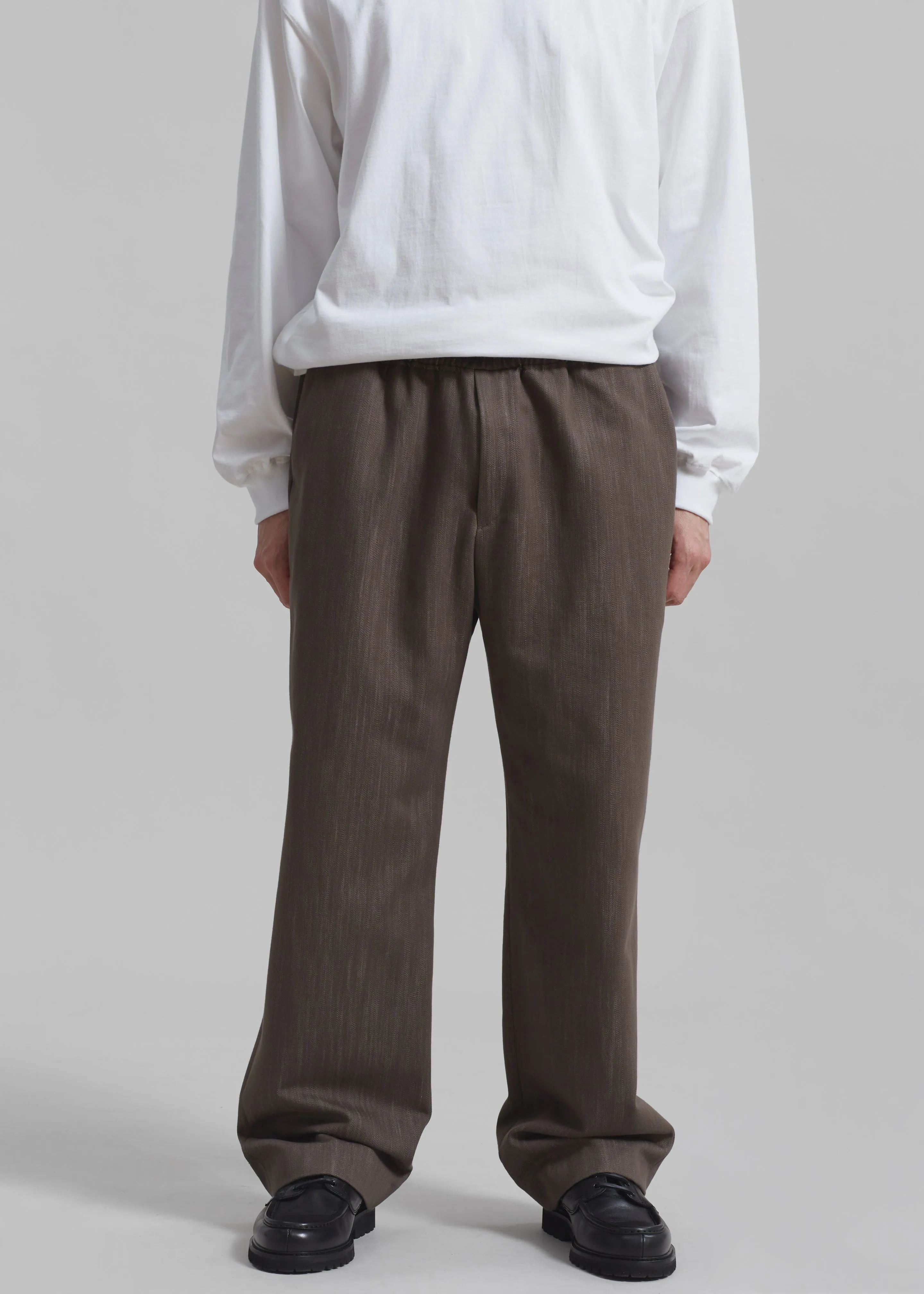 Wells Denim Pants - Brown sold by Frankie Shop