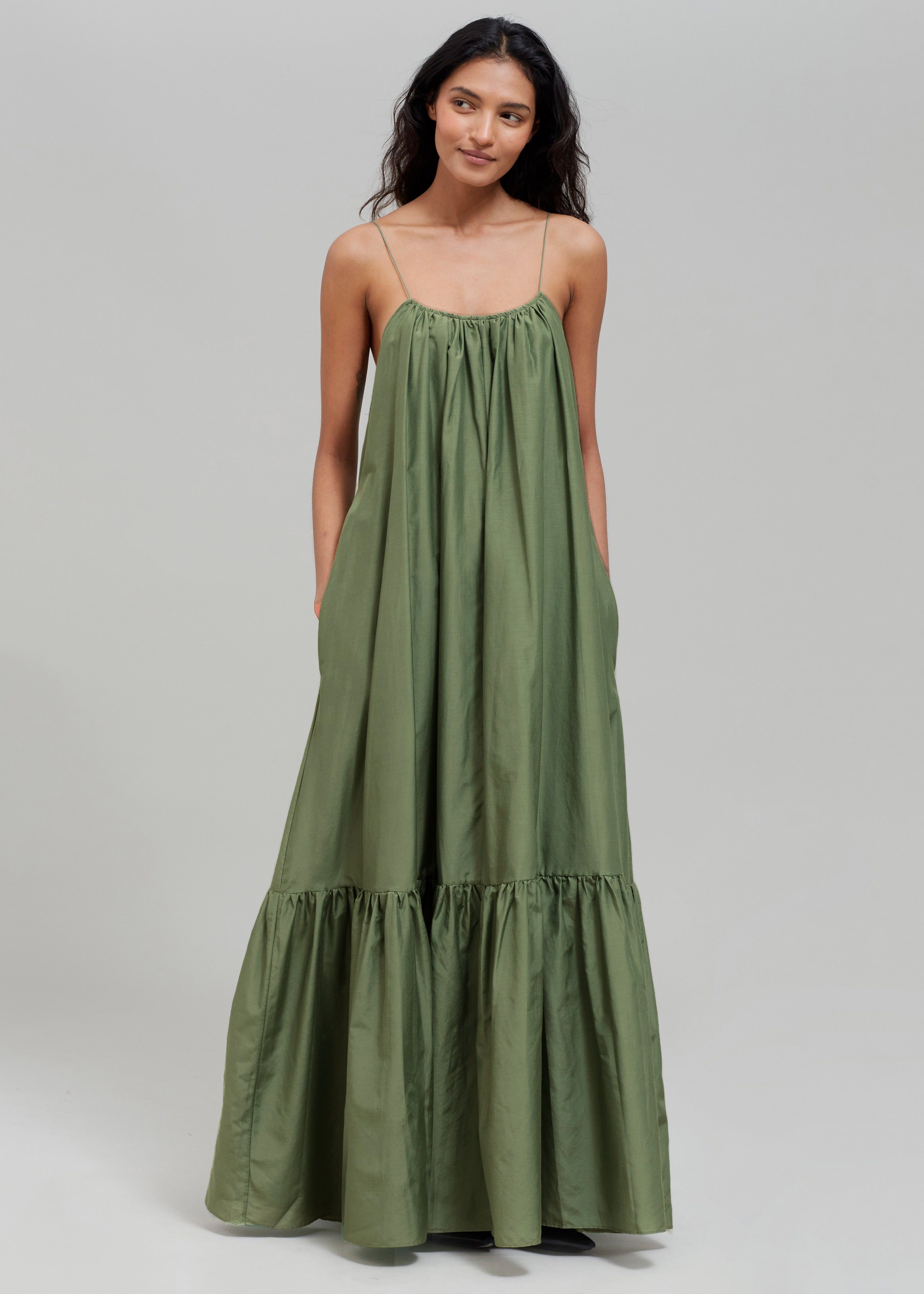 Matteau Single Tier Sundress - Fern sold by Frankie Shop product image thumbnail 3