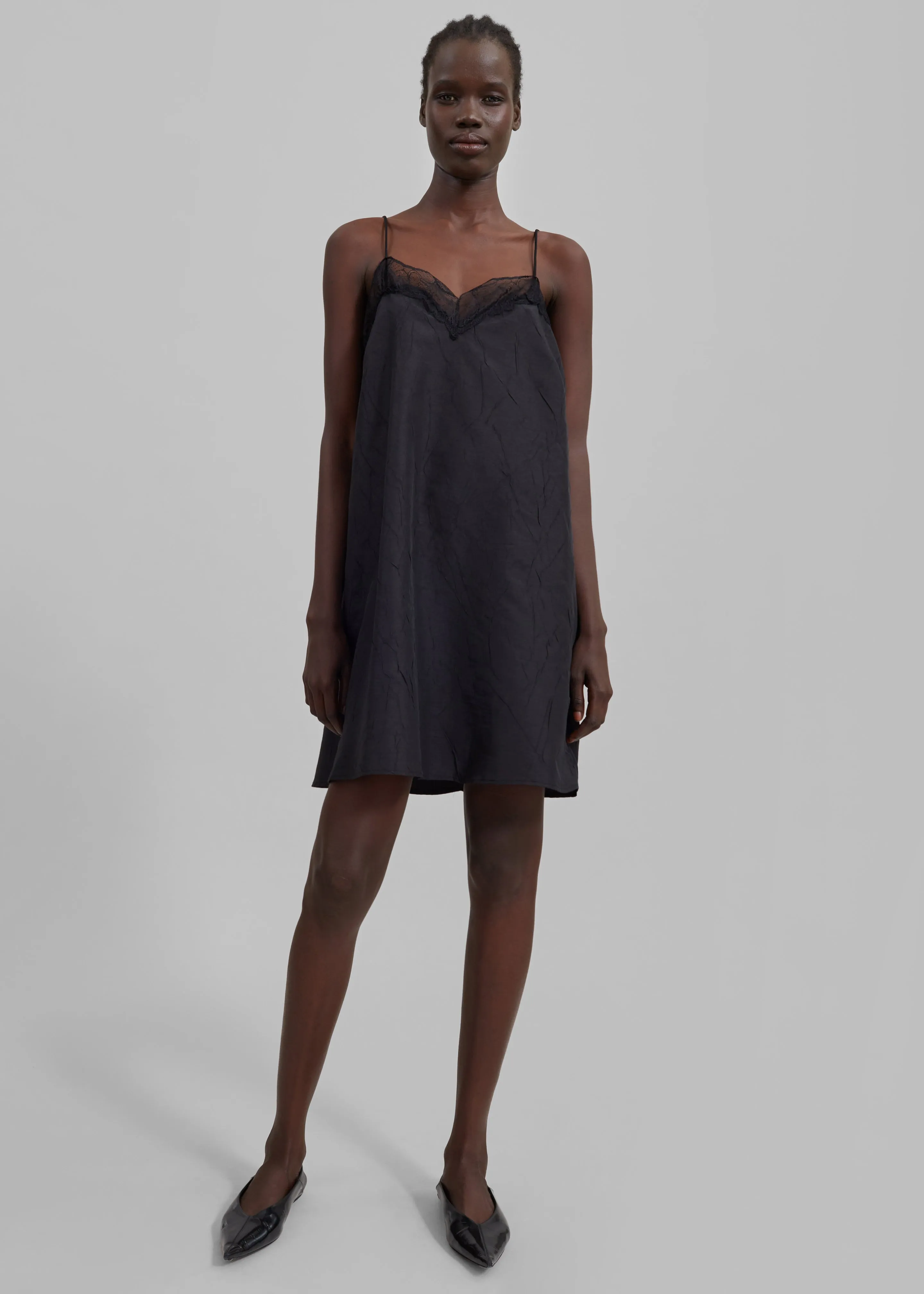 Julia Slip Dress - Black sold by Frankie Shop product image thumbnail 5