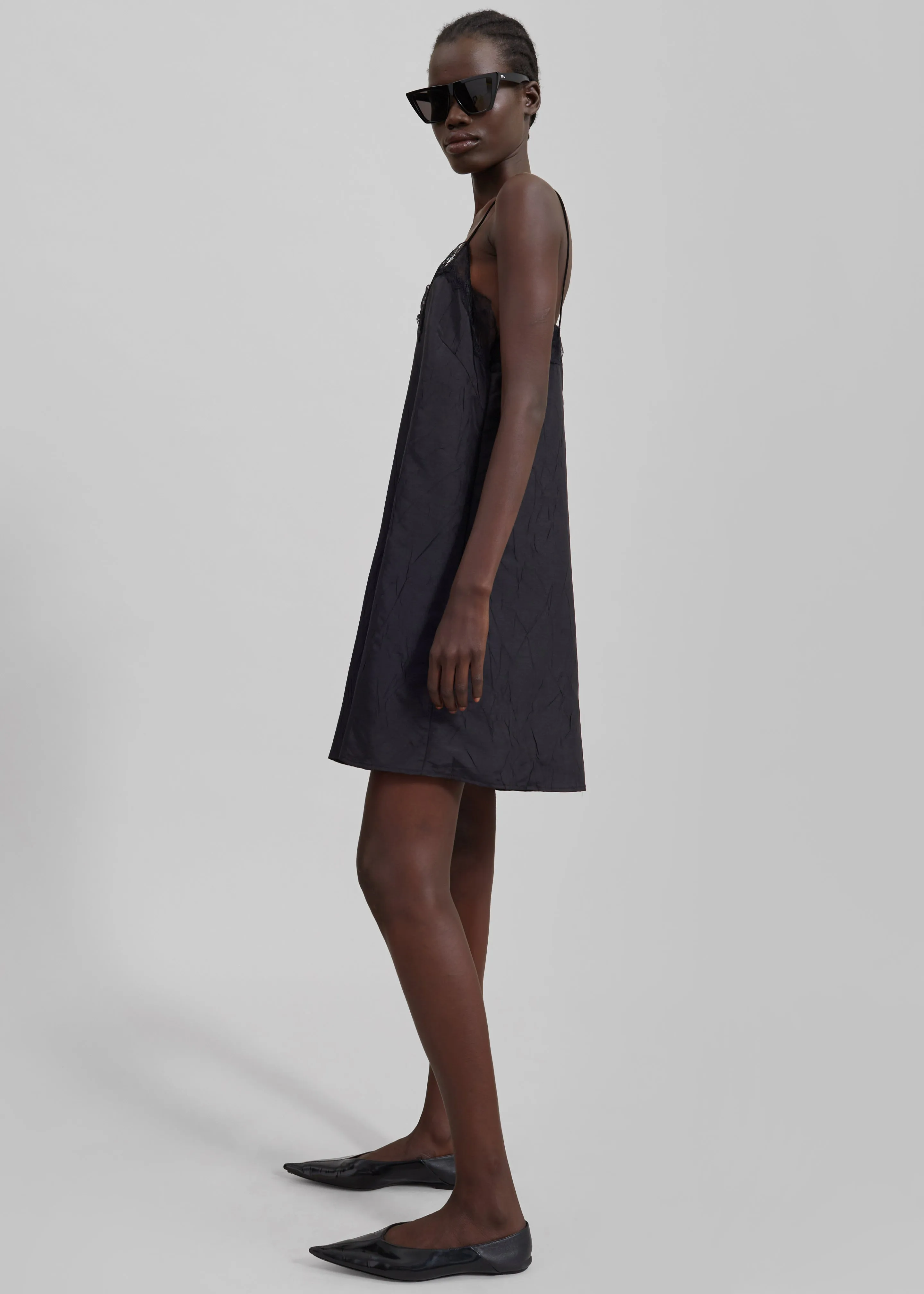 Julia Slip Dress - Black sold by Frankie Shop product image thumbnail 3