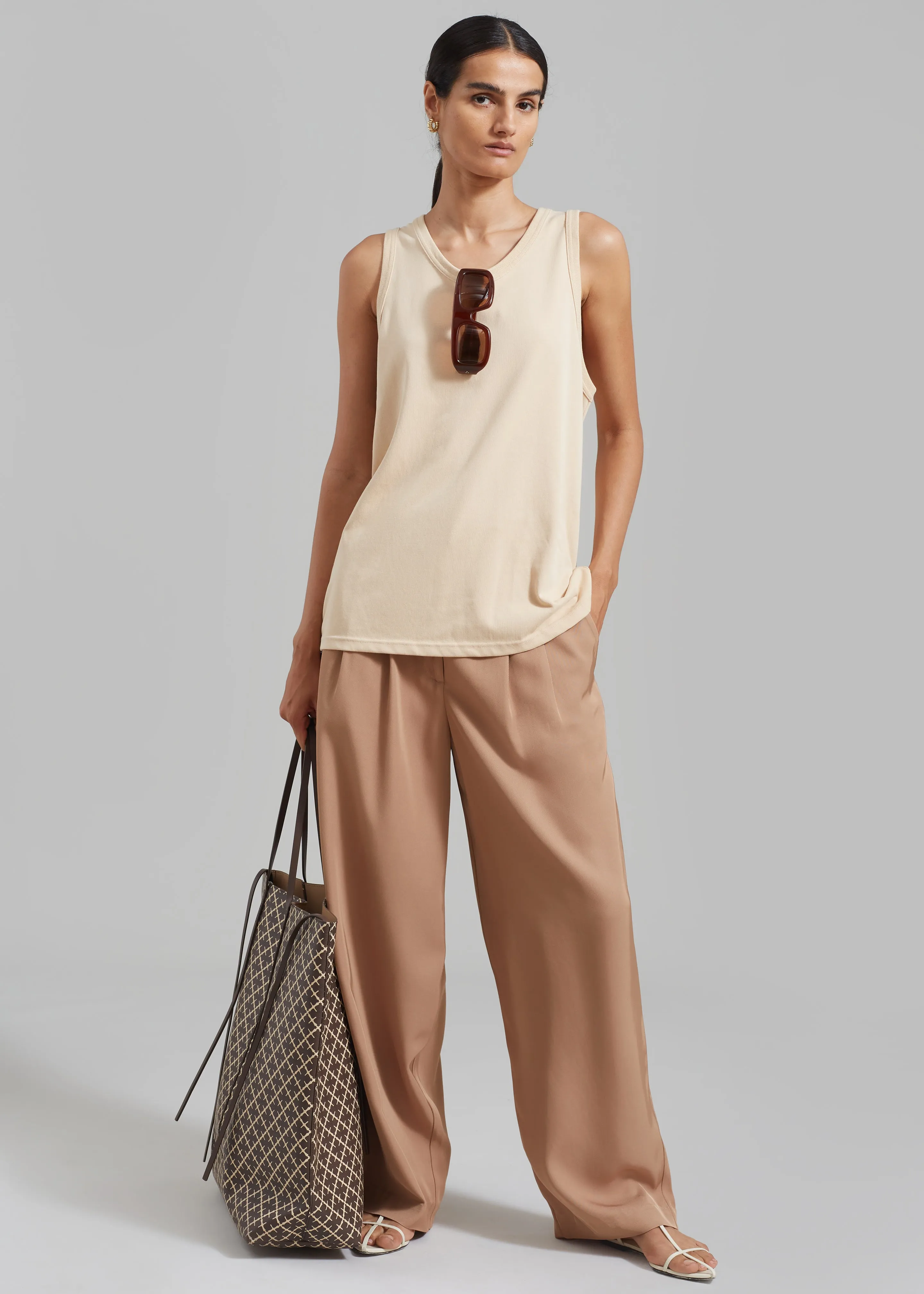 By Malene Birger Abrille Bag - Coffee Bean sold by Frankie Shop product image thumbnail 5