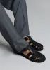 Low Classic Gladiator Sandals - Black sold by Frankie Shop