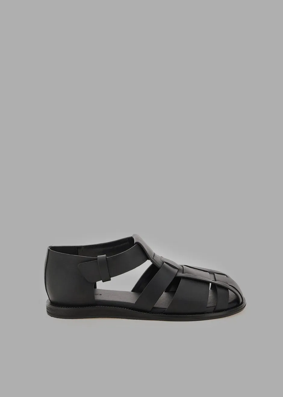 Low Classic Gladiator Sandals - Black sold by Frankie Shop product image thumbnail 3