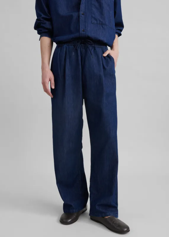 Tanner Denim Pants - Raw Wash sold by Frankie Shop