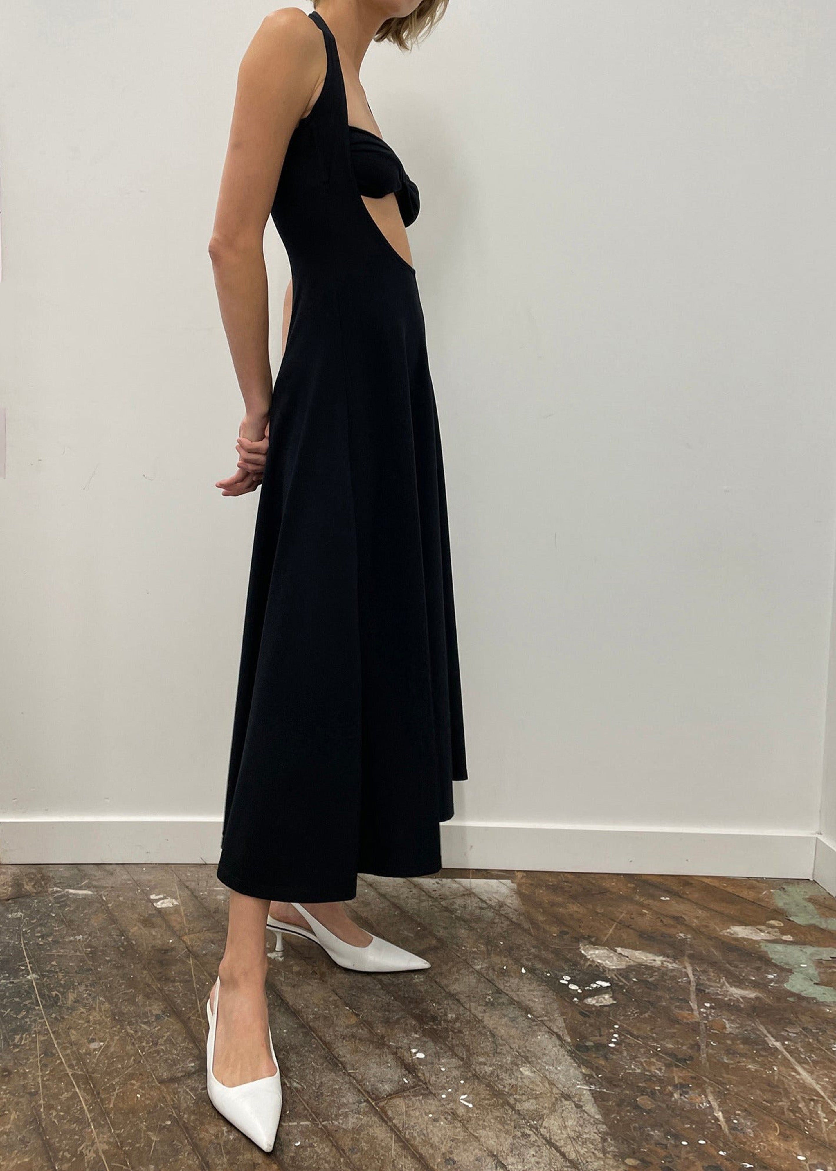 Beaufille Baes Halter Dress - Black sold by Frankie Shop product image thumbnail 3